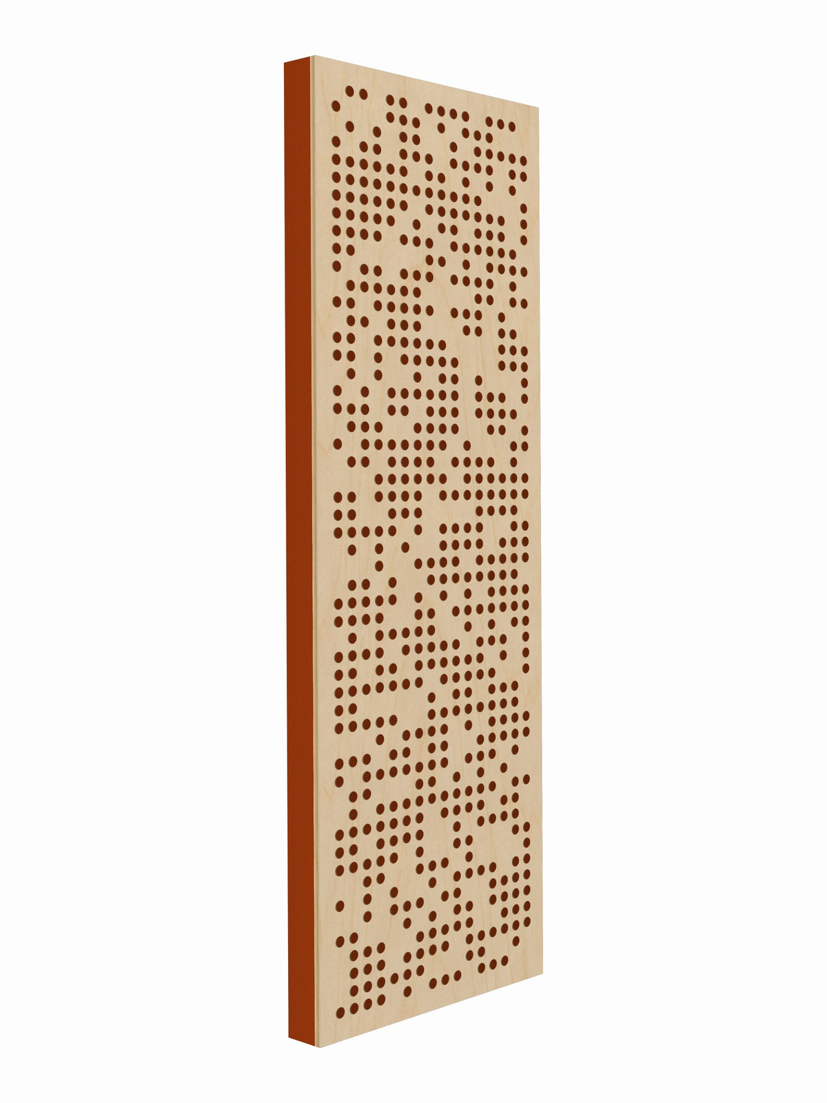 Pulse Scatter Face Mid / High Acoustic Panel - Bright - 2 x 6' - Pumpkin