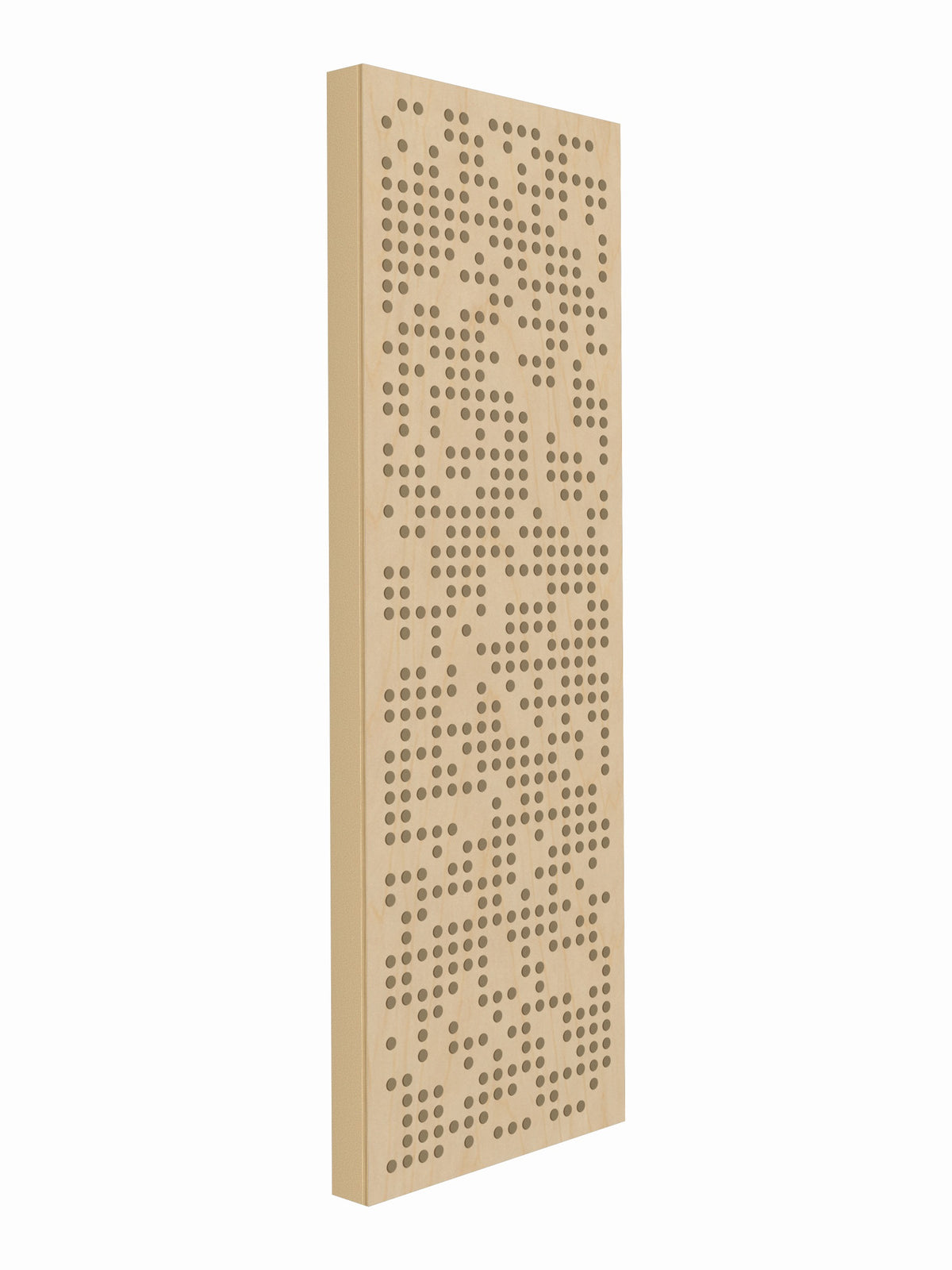 Pulse Scatter Face Mid / High Acoustic Panel - Bright - 2 x 6' - Vanilla