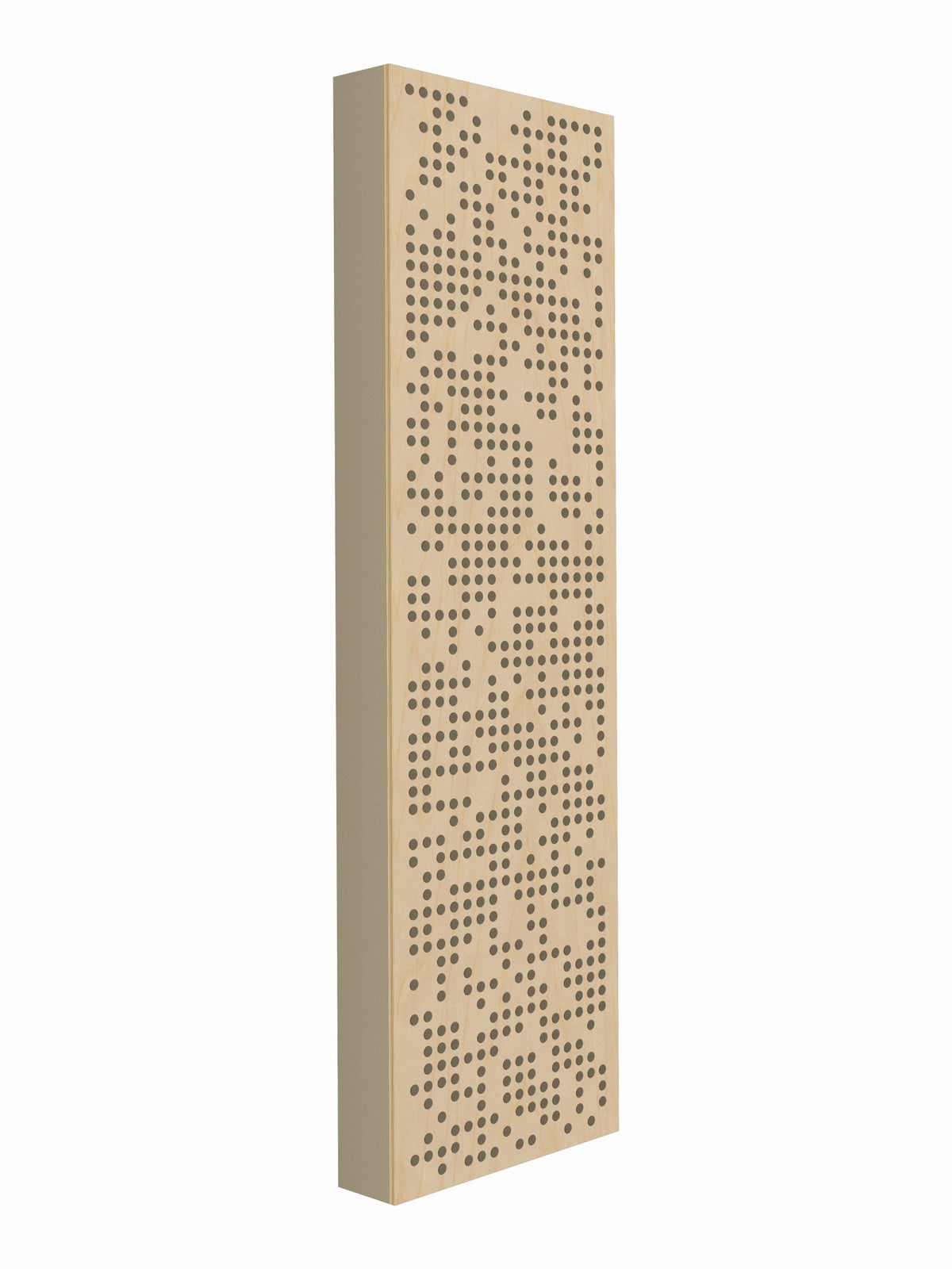 Pulse Scatter Face Broadband Acoustic Panel - Bright - 2 x 7' - Angora