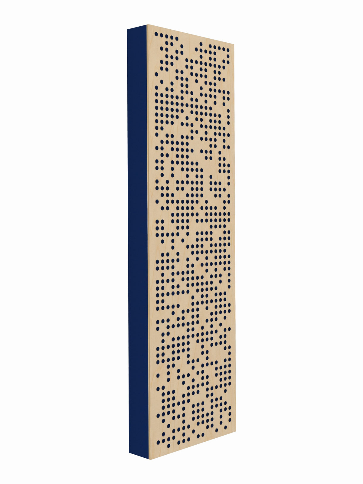 Pulse Scatter Face Broadband Acoustic Panel - Bright - 2 x 7' - Cobalt