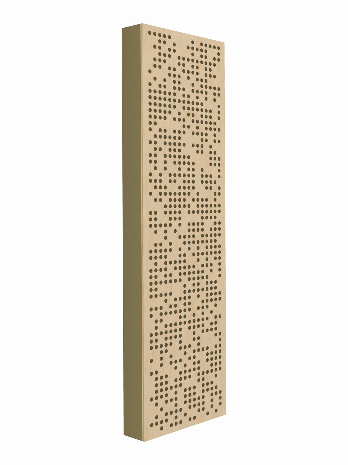 Pulse Scatter Face Broadband Acoustic Panel - Bright - 2 x 7' - Cumin