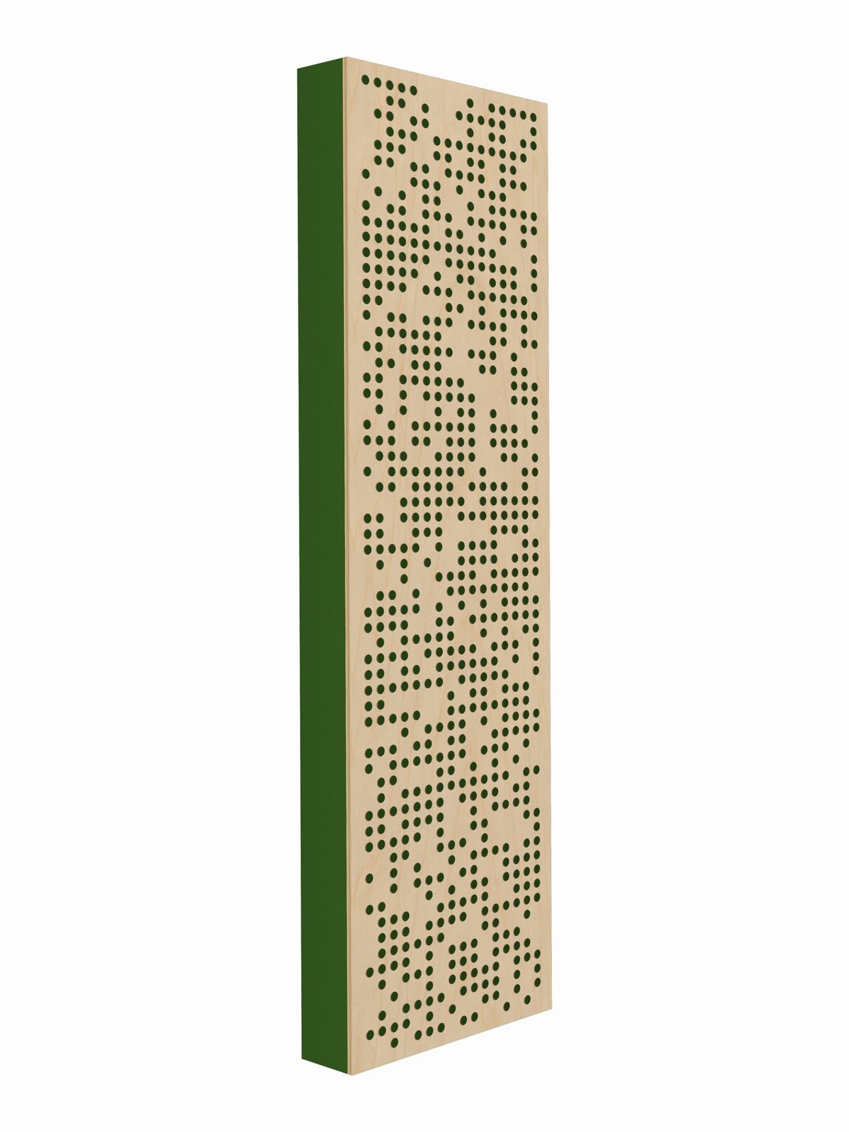 Pulse Scatter Face Broadband Acoustic Panel - Bright - 2 x 7' - Fern