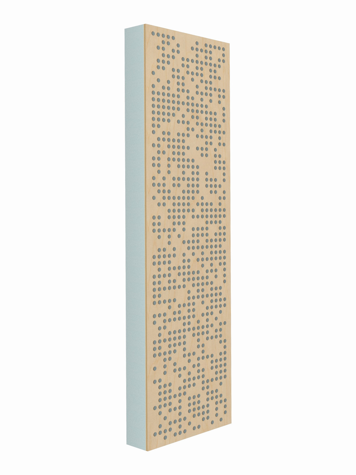 Pulse Scatter Face Broadband Acoustic Panel - Bright - 2 x 7' - Fog
