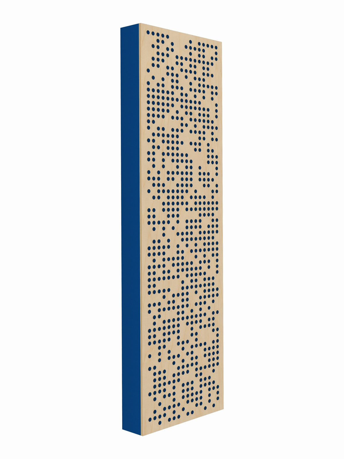 Pulse Scatter Face Broadband Acoustic Panel - Bright - 2 x 7' - Lapis