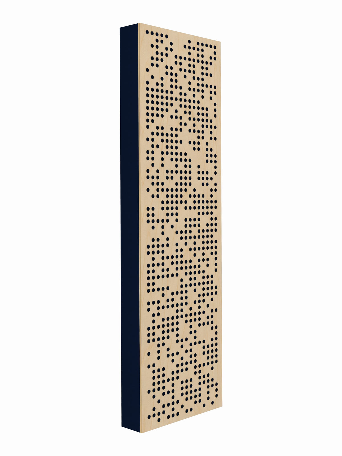 Pulse Scatter Face Broadband Acoustic Panel - Bright - 2 x 7' - Midnight