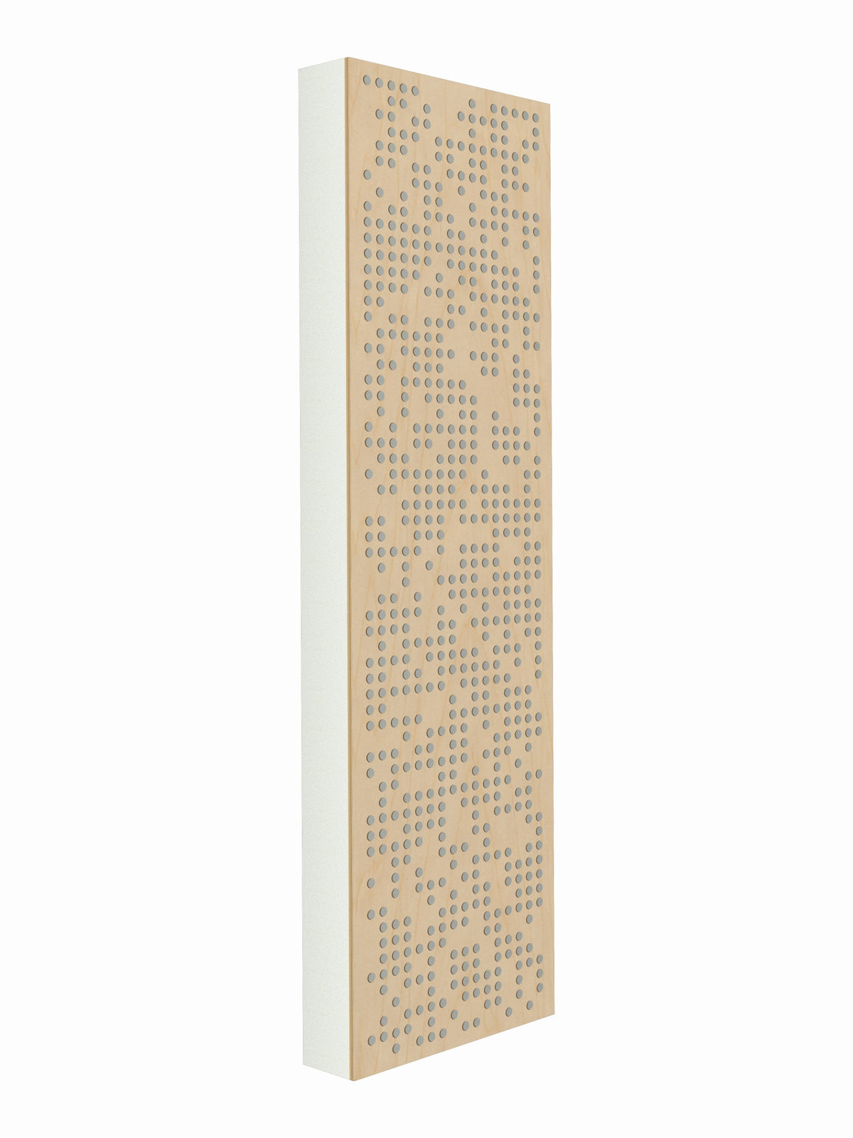 Pulse Scatter Face Broadband Acoustic Panel - Bright - 2 x 7' - Pearl