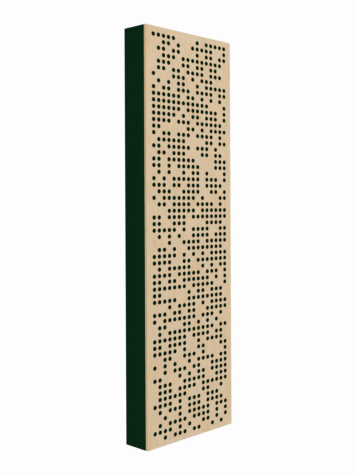 Pulse Scatter Face Broadband Acoustic Panel - Bright - 2 x 7' - Pine Needle