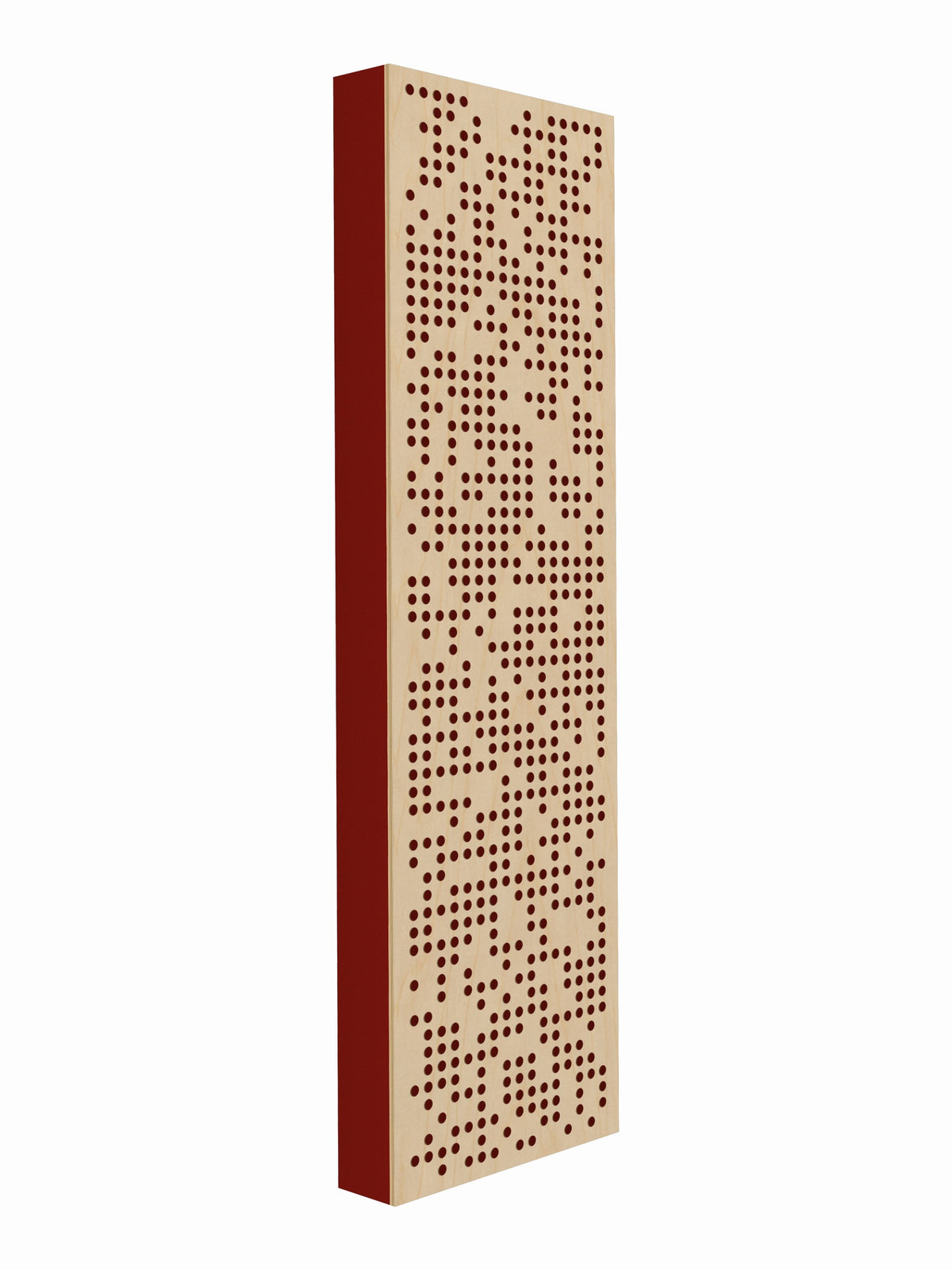 Pulse Scatter Face Broadband Acoustic Panel - Bright - 2 x 7' - Poppy