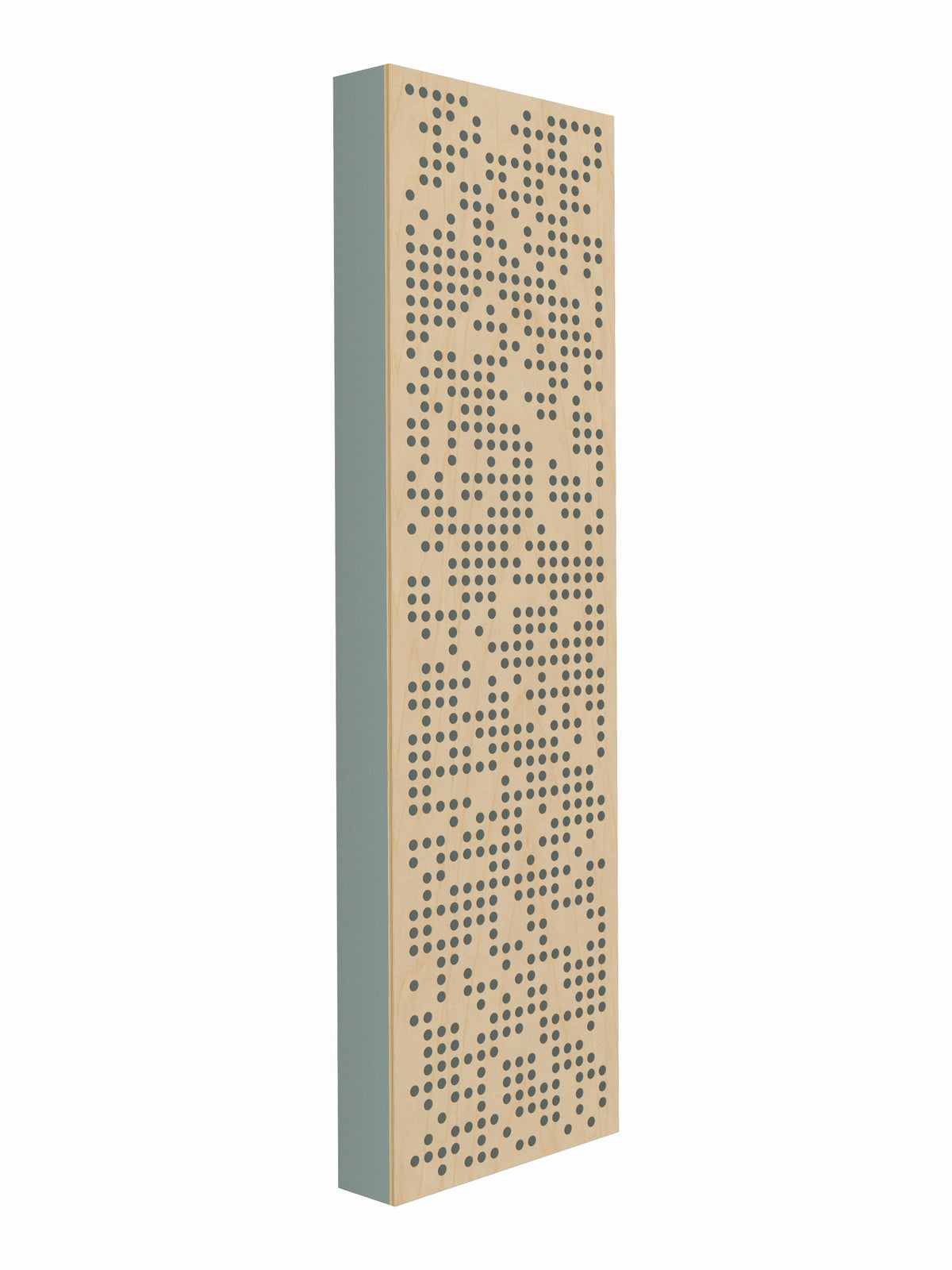 Pulse Scatter Face Broadband Acoustic Panel - Bright - 2 x 7' - Slate