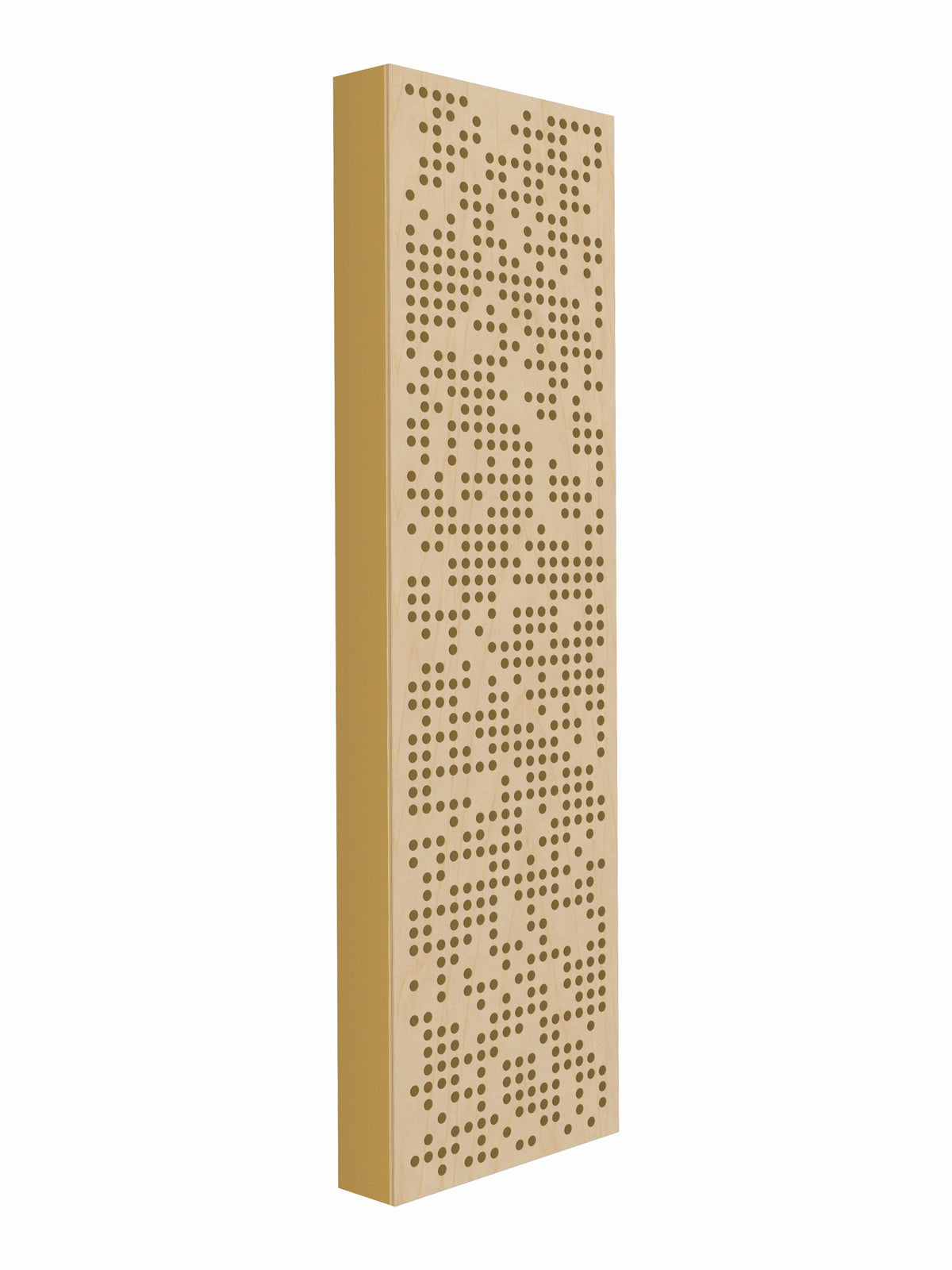 Pulse Scatter Face Broadband Acoustic Panel - Bright - 2 x 7' - Straw