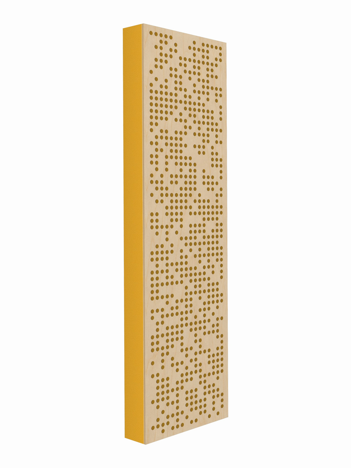Pulse Scatter Face Broadband Acoustic Panel - Bright - 2 x 7' - Sunshine