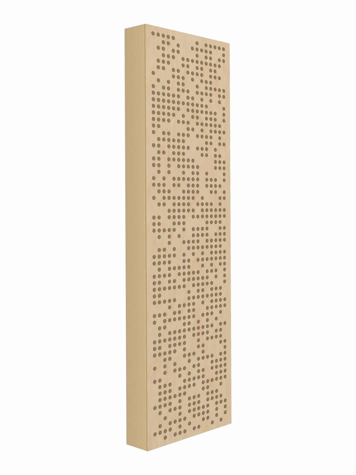 Pulse Scatter Face Broadband Acoustic Panel - Bright - 2 x 7' - Vanilla