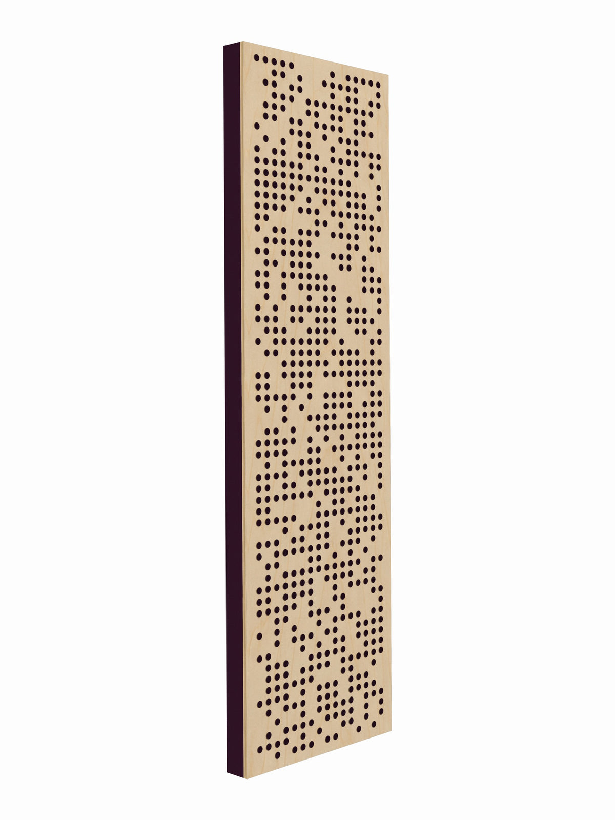 Pulse Scatter Face Mid / High Acoustic Panel - Bright - 2 x 7' - Aubergine
