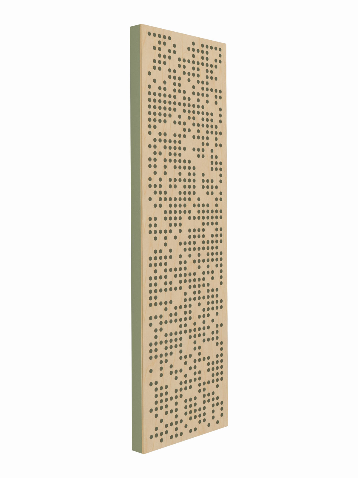 Pulse Scatter Face Mid / High Acoustic Panel - Bright - 2 x 7' - Eucalyptus