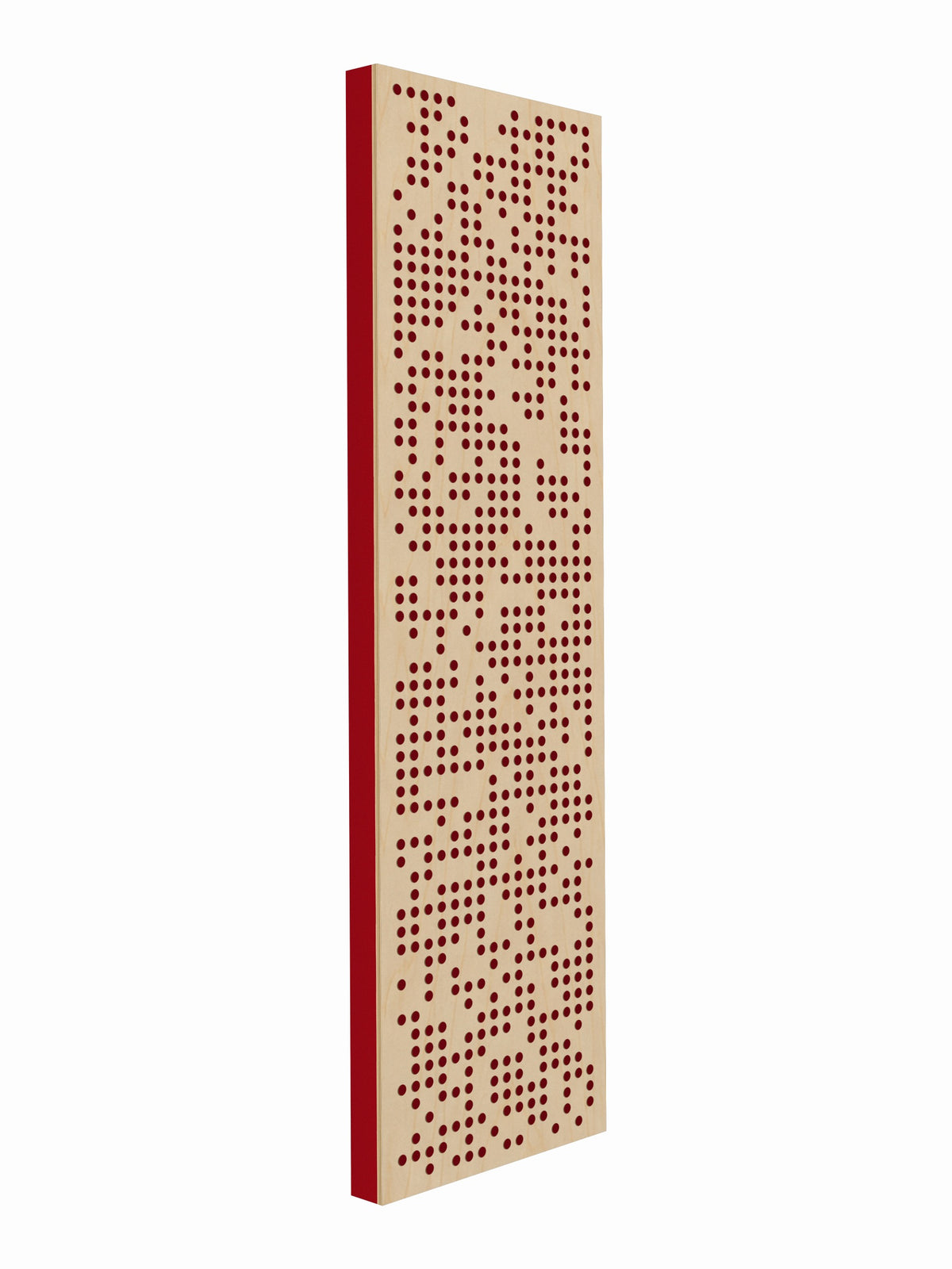 Pulse Scatter Face Mid / High Acoustic Panel - Bright - 2 x 7' - Geranium