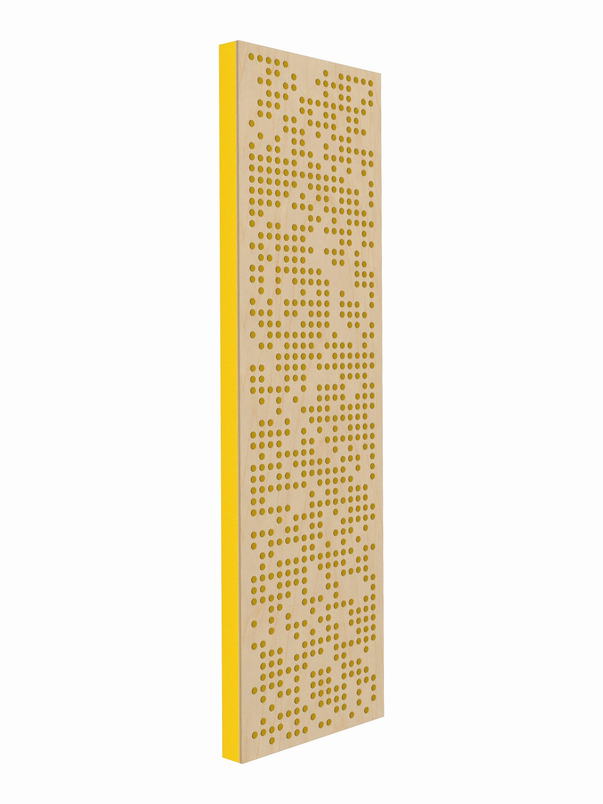 Pulse Scatter Face Mid / High Acoustic Panel - Bright - 2 x 7' - Lemon