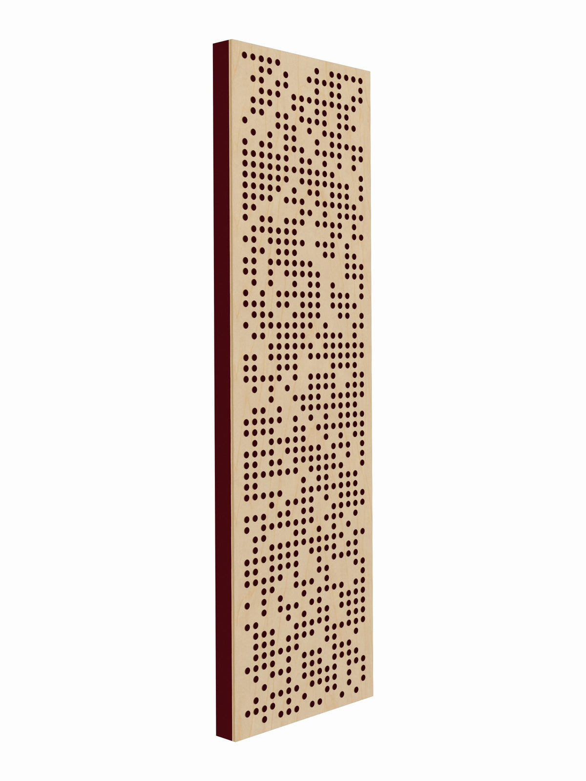 Pulse Scatter Face Mid / High Acoustic Panel - Bright - 2 x 7' - Mulberry