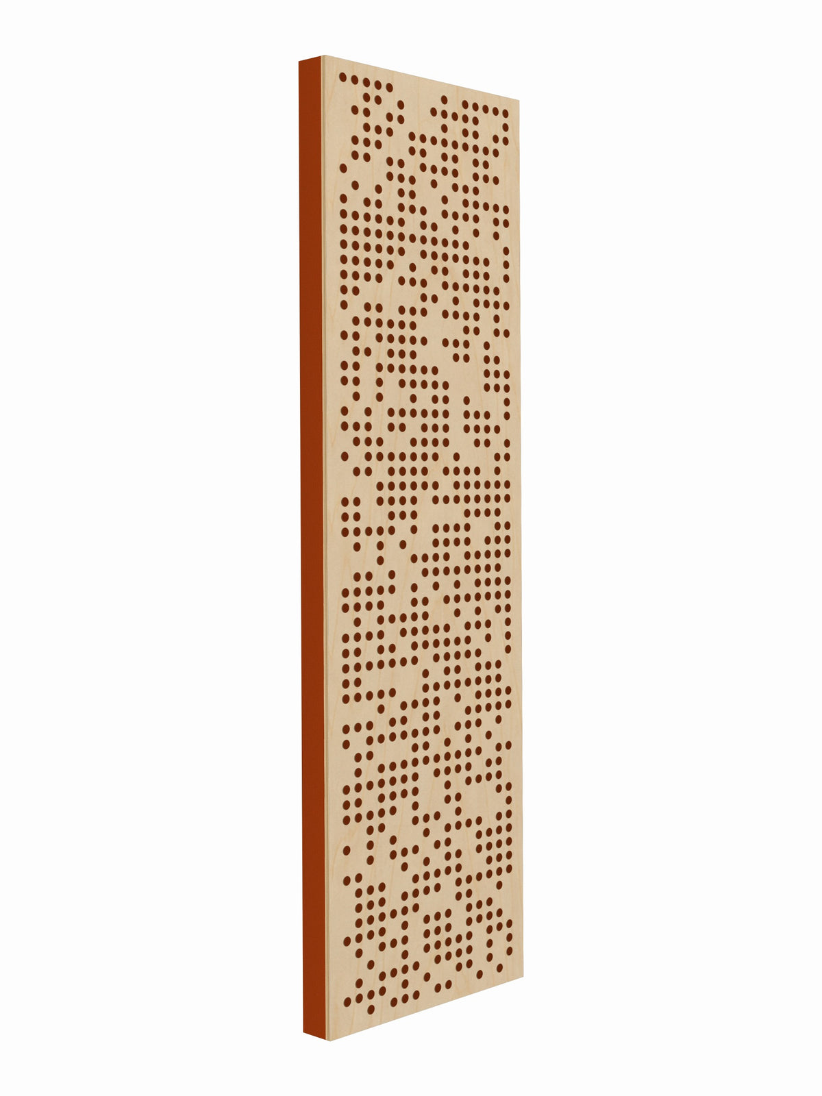 Pulse Scatter Face Mid / High Acoustic Panel - Bright - 2 x 7' - Pumpkin