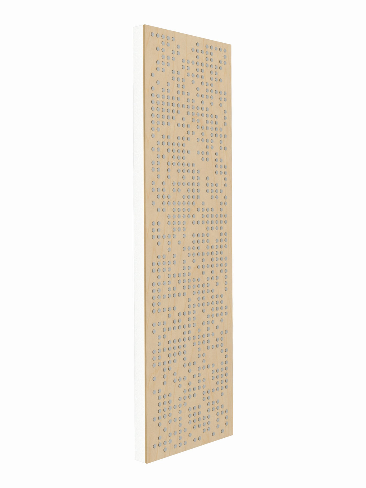 Pulse Scatter Face Mid / High Acoustic Panel - Bright - 2 x 7' - White