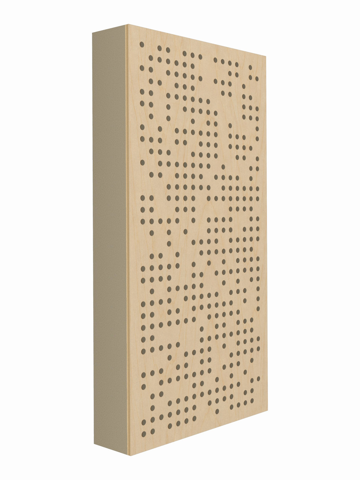 Pulse Scatter Face Broadband Acoustic Panel - Live - 2 x 4' - Angora