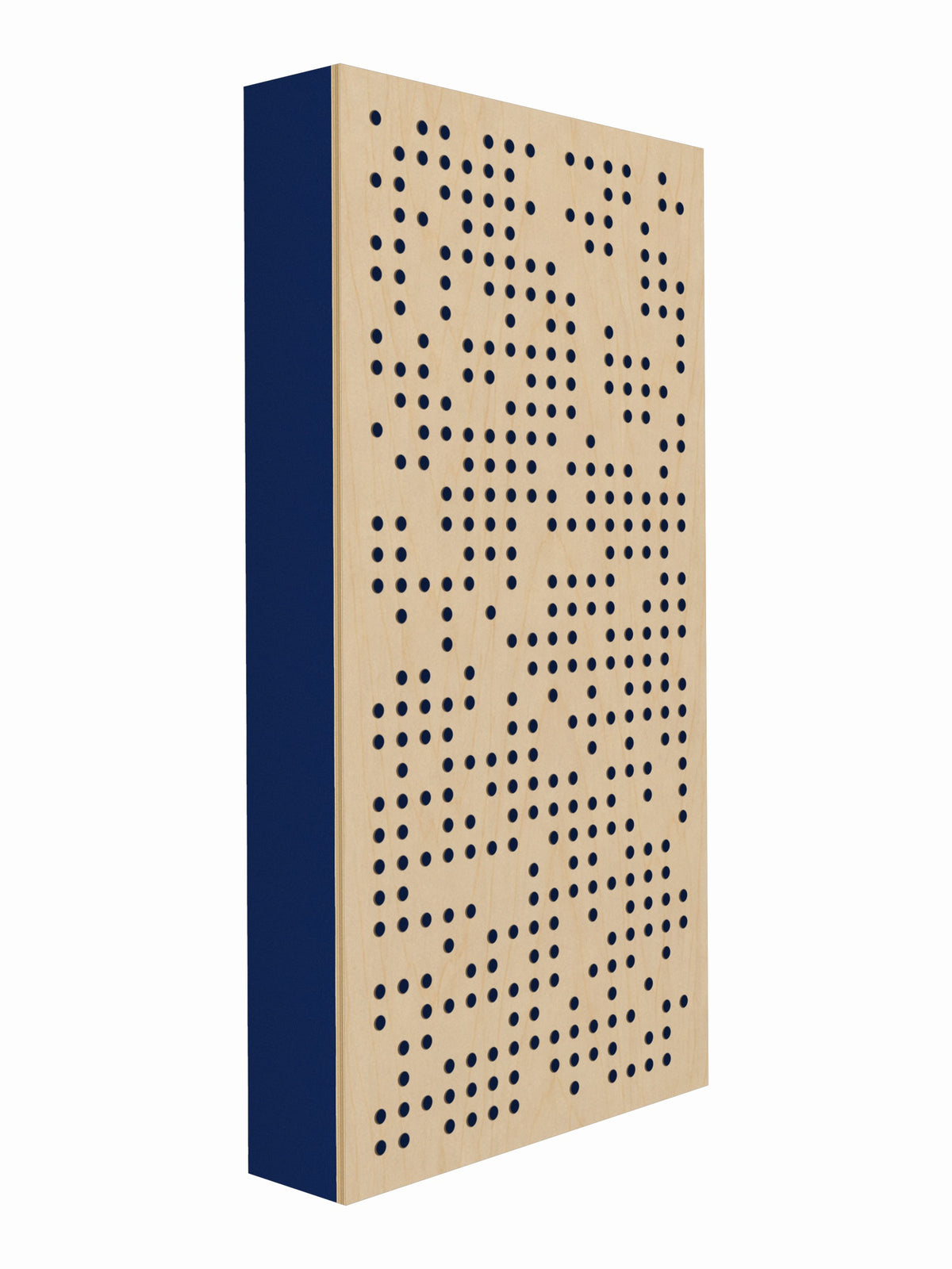 Pulse Scatter Face Broadband Acoustic Panel - Live - 2 x 4' - Cobalt