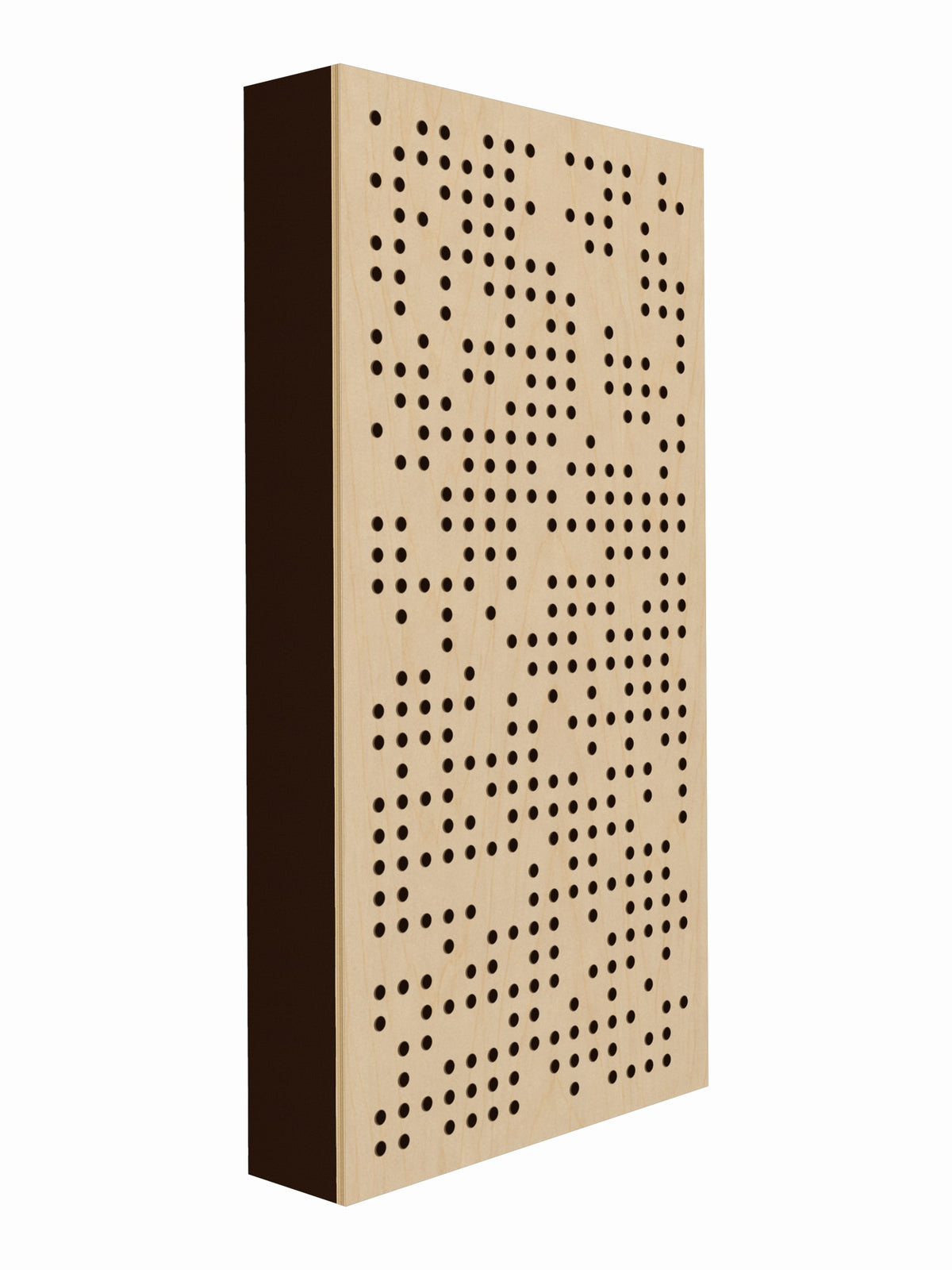 Pulse Scatter Face Broadband Acoustic Panel - Live - 2 x 4' - Coffee Bean