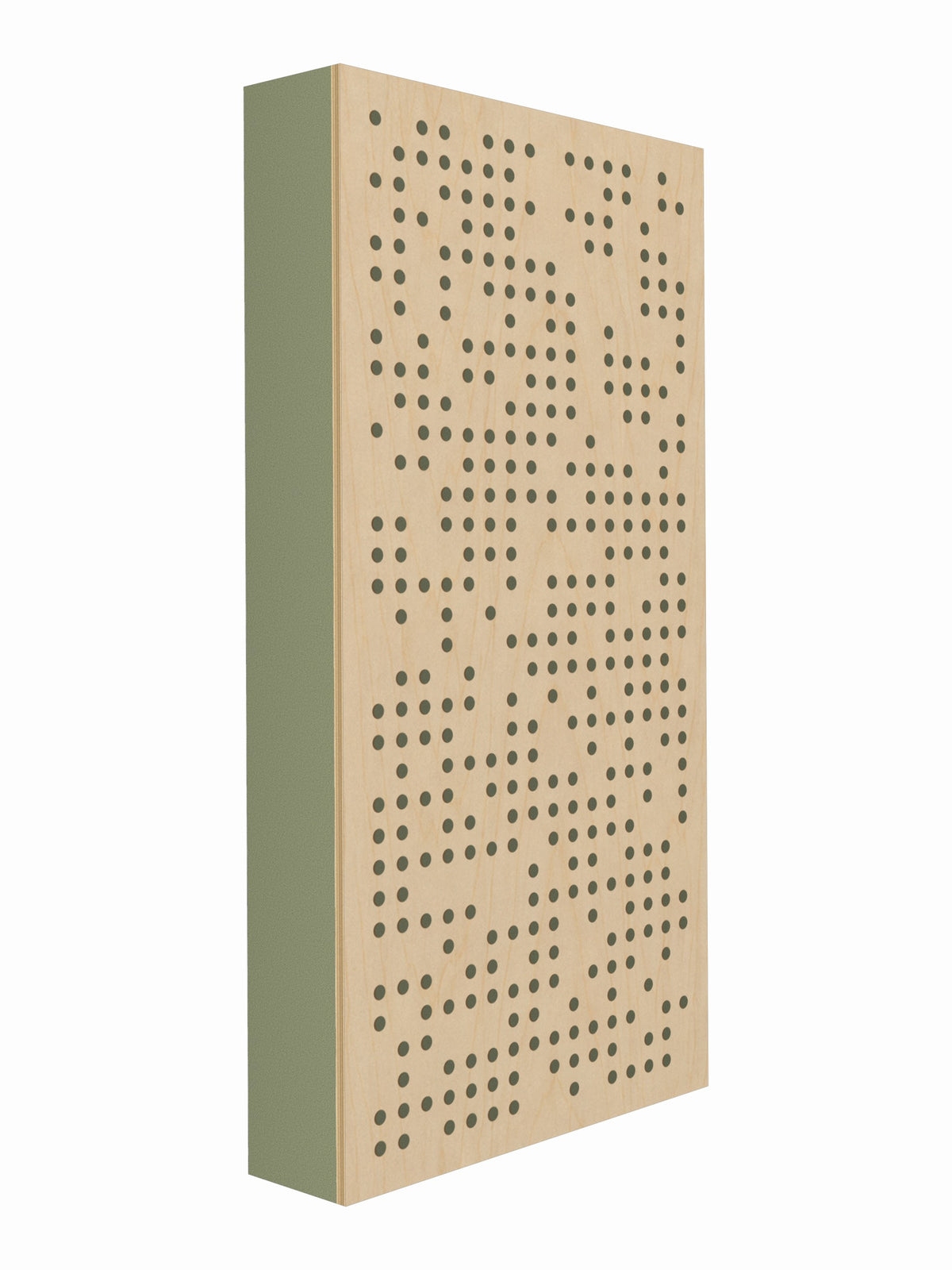 Pulse Scatter Face Broadband Acoustic Panel - Live - 2 x 4' - Eucalyptus