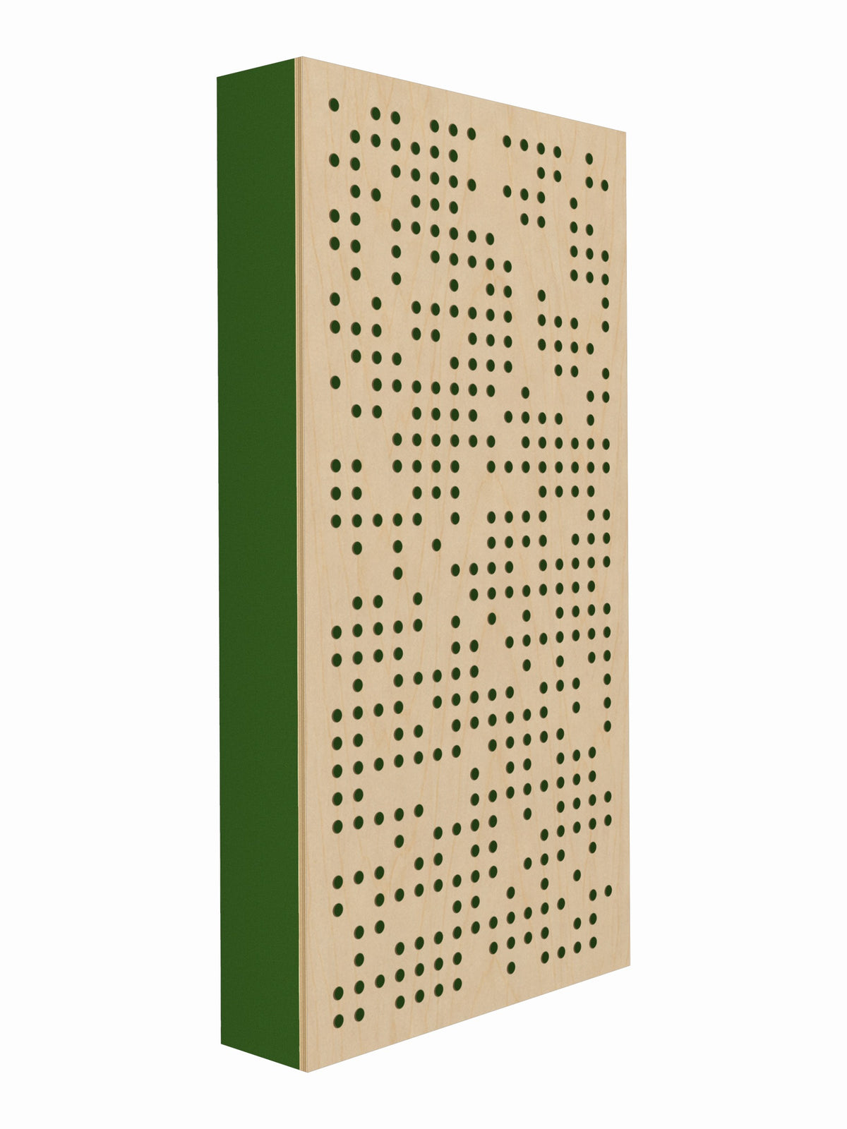 Pulse Scatter Face Broadband Acoustic Panel - Live - 2 x 4' - Fern