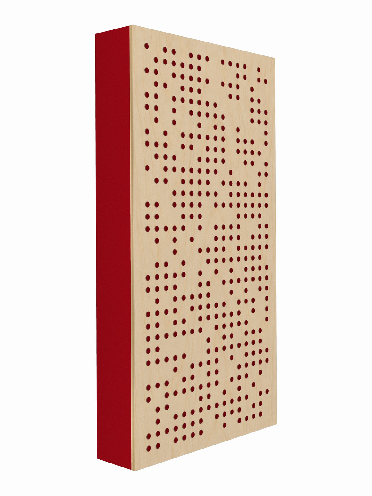 Pulse Scatter Face Broadband Acoustic Panel - Live - 2 x 4' - Geranium