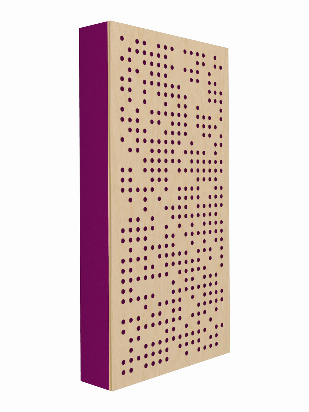 Pulse Scatter Face Broadband Acoustic Panel - Live - 2 x 4' - Orchid
