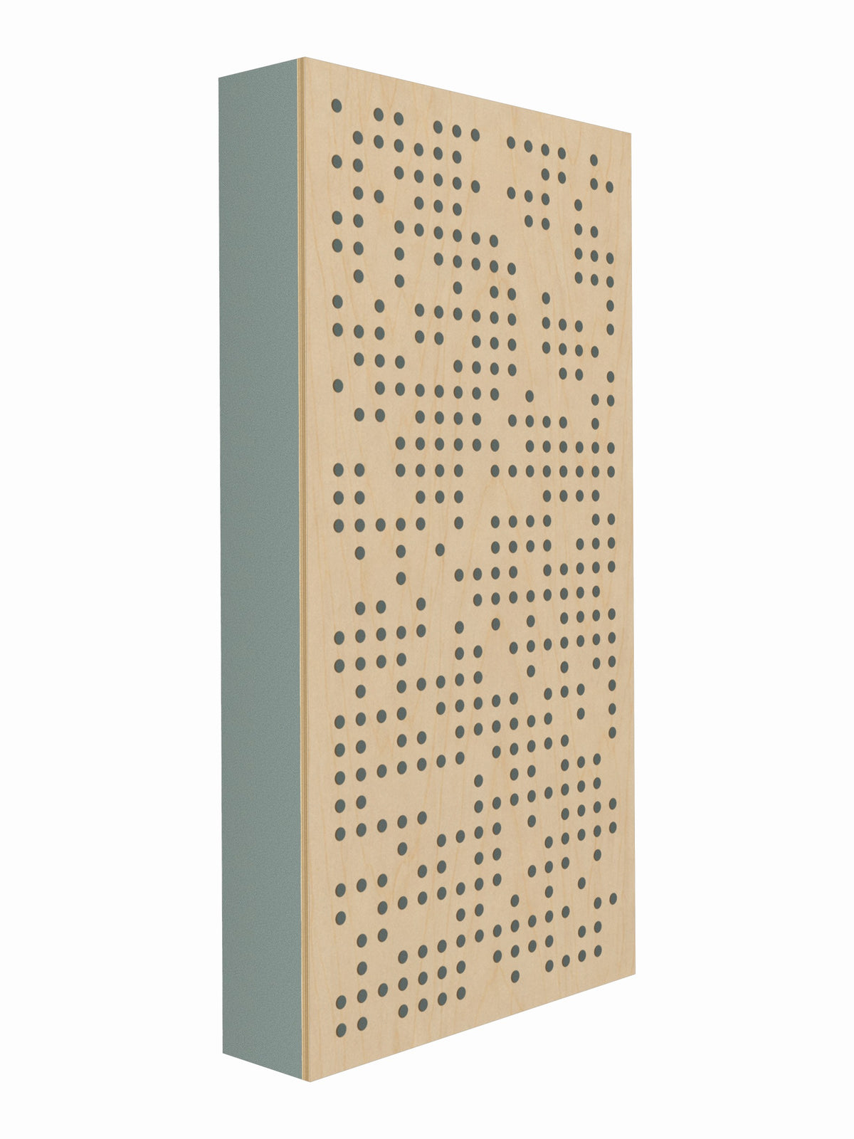 Pulse Scatter Face Broadband Acoustic Panel - Live - 2 x 4' - Slate