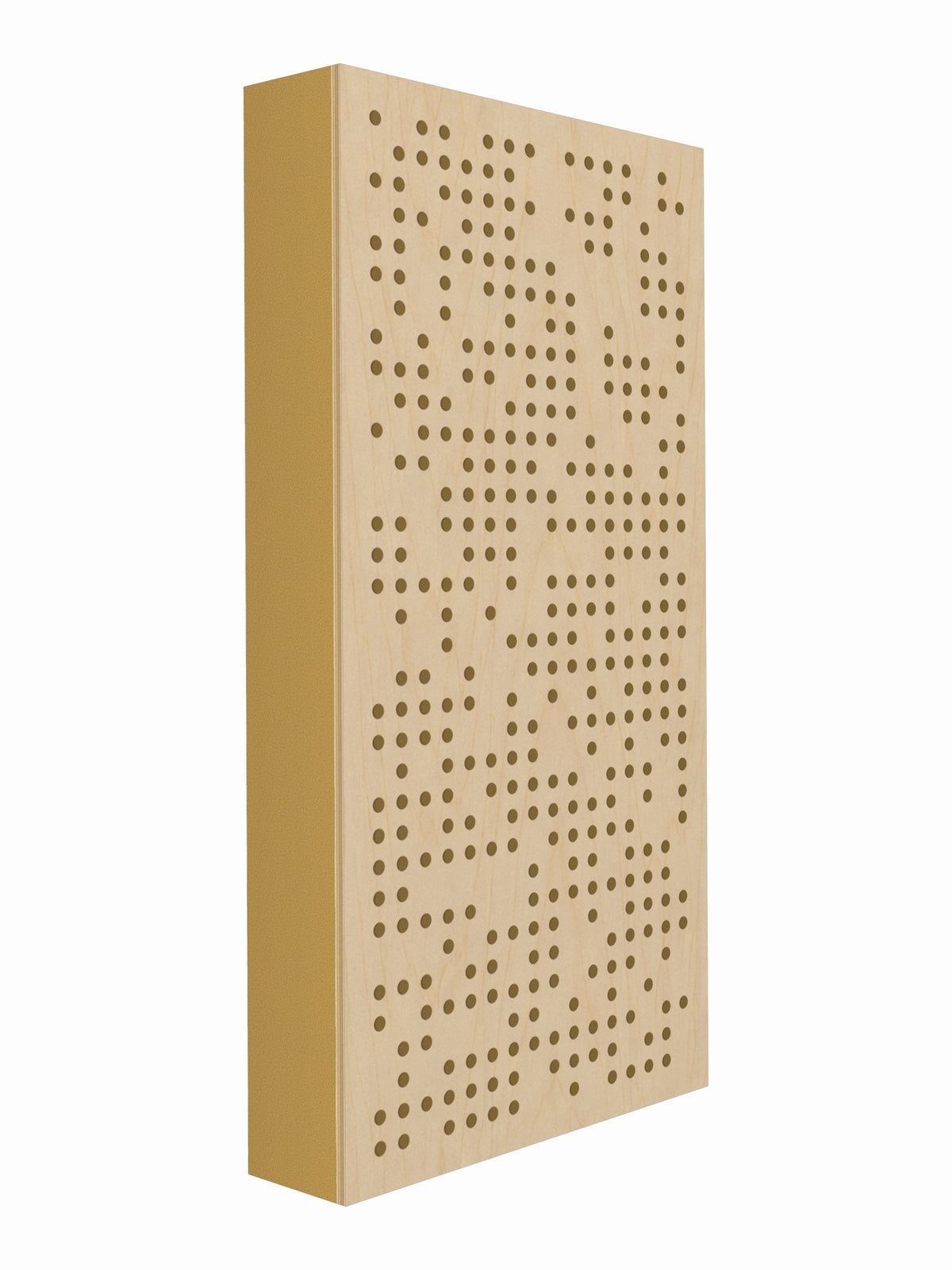 Pulse Scatter Face Broadband Acoustic Panel - Live - 2 x 4' - Straw