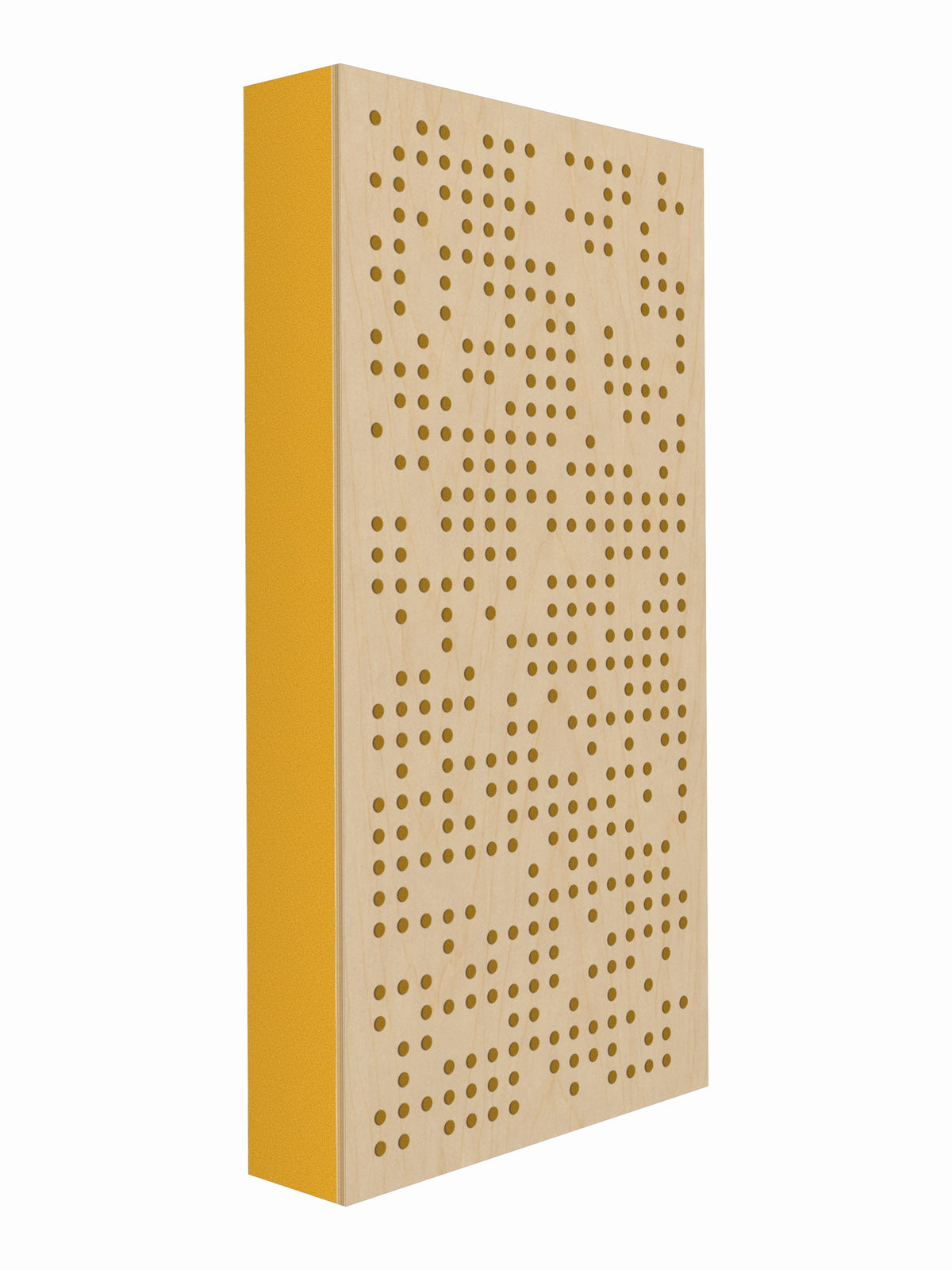 Pulse Scatter Face Broadband Acoustic Panel - Live - 2 x 4' - Sunshine