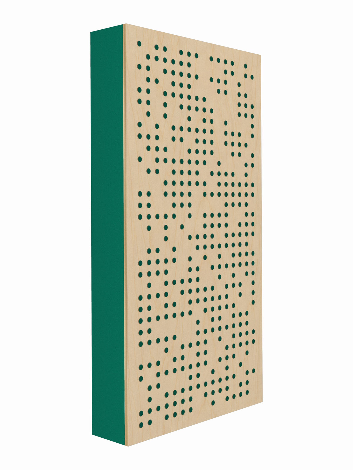 Pulse Scatter Face Broadband Acoustic Panel - Live - 2 x 4' - Turquoise