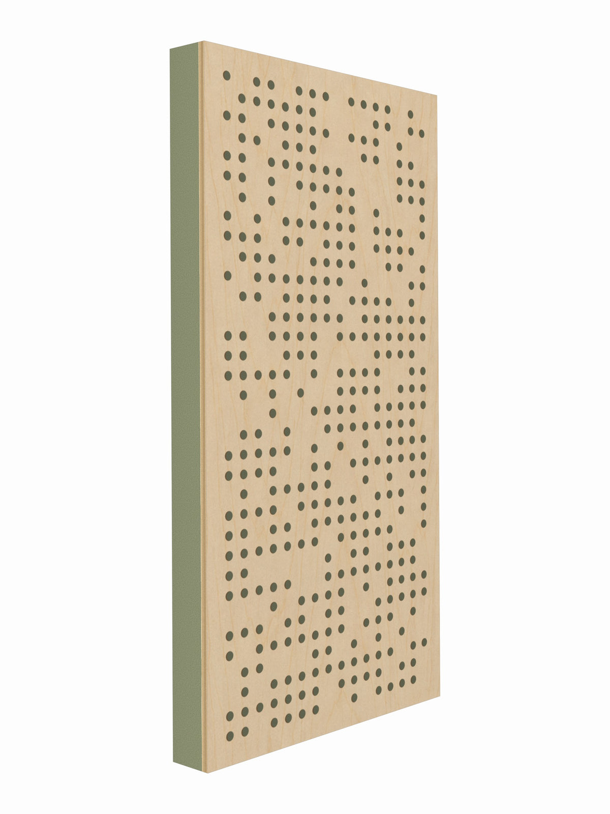 Pulse Scatter Face Mid / High Acoustic Panel - Live - 2 x 4' - Eucalyptus