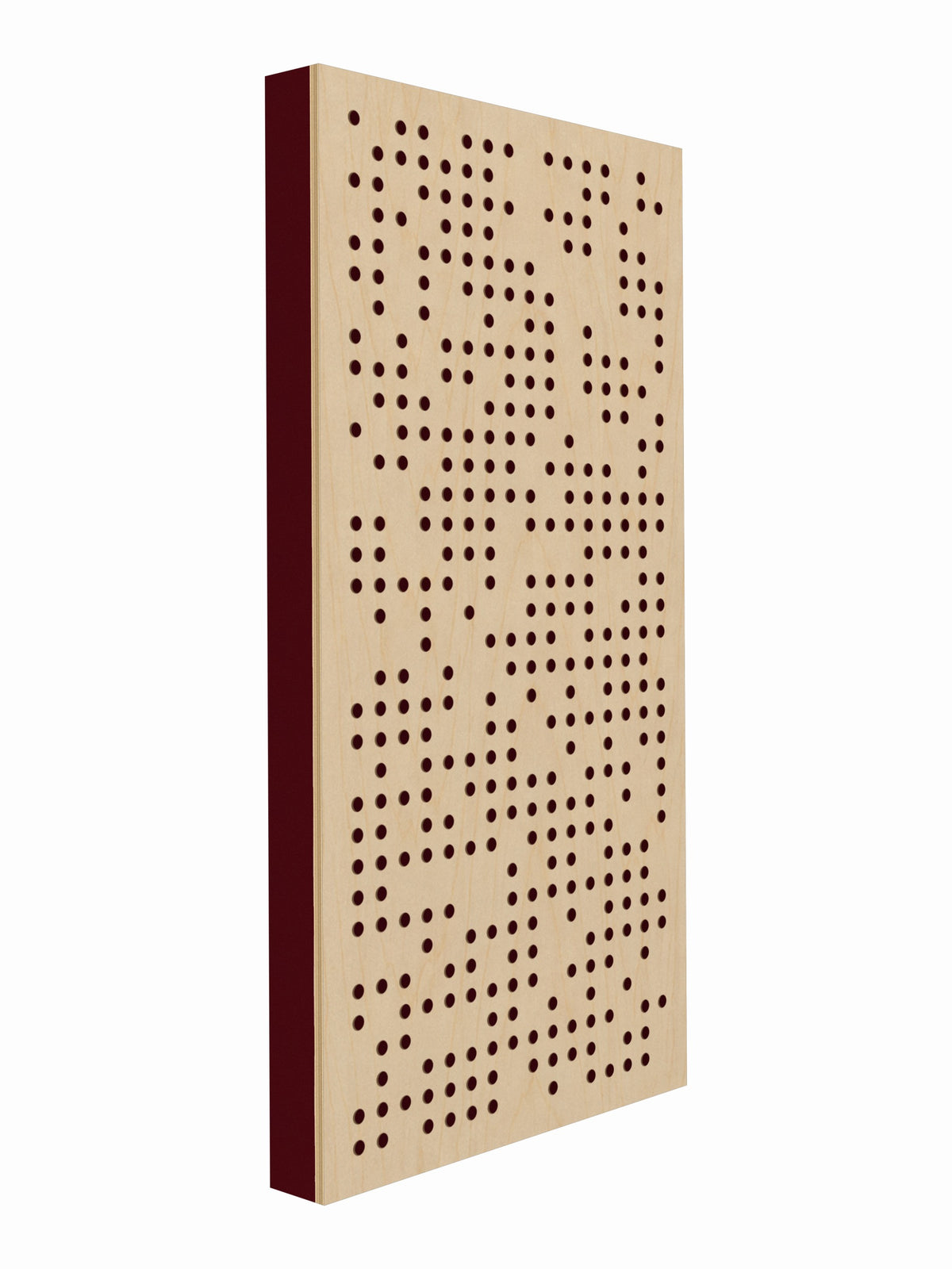 Pulse Scatter Face Mid / High Acoustic Panel - Live - 2 x 4' - Mulberry