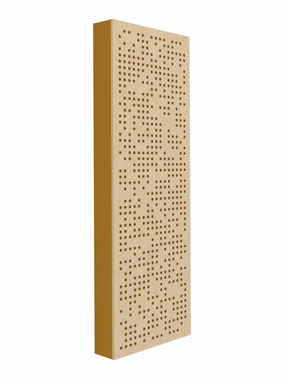 Pulse Scatter Face Broadband Acoustic Panel - Live - 2 x 6' - Goldenrod