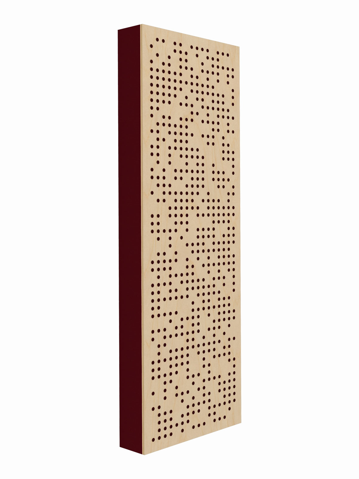 Pulse Scatter Face Broadband Acoustic Panel - Live - 2 x 6' - Mulberry