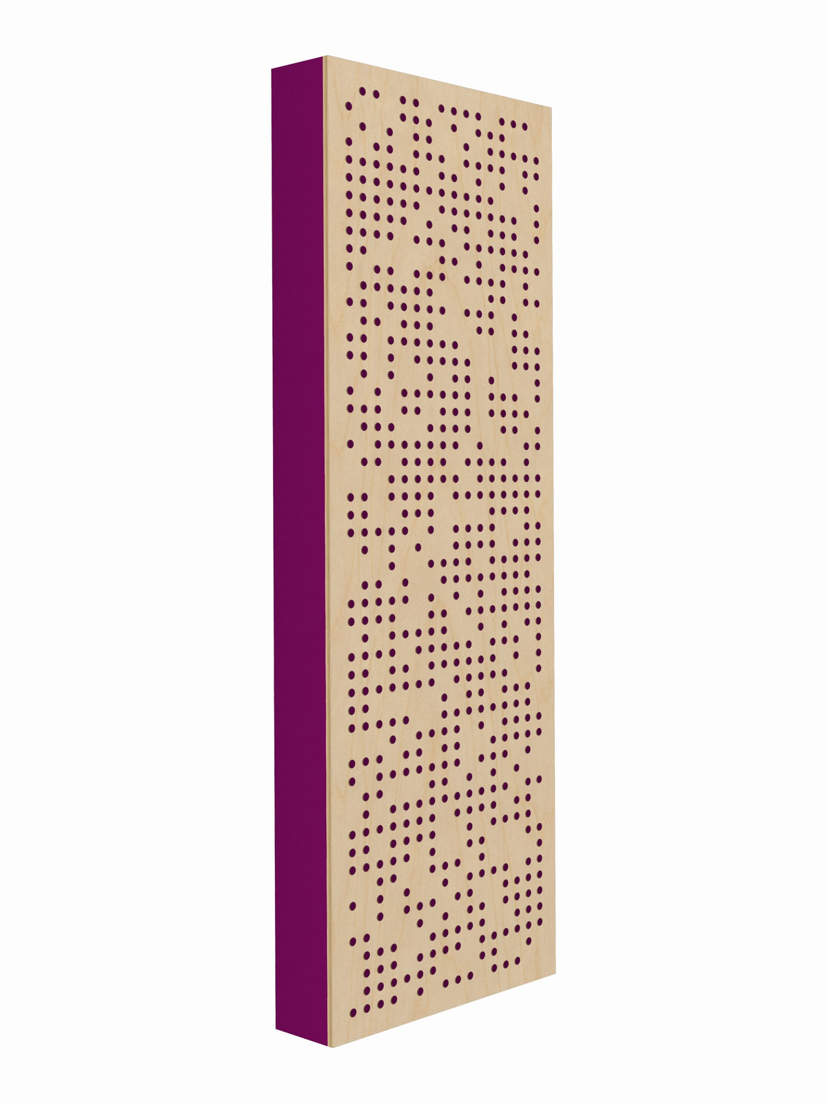 Pulse Scatter Face Broadband Acoustic Panel - Live - 2 x 6' - Orchid