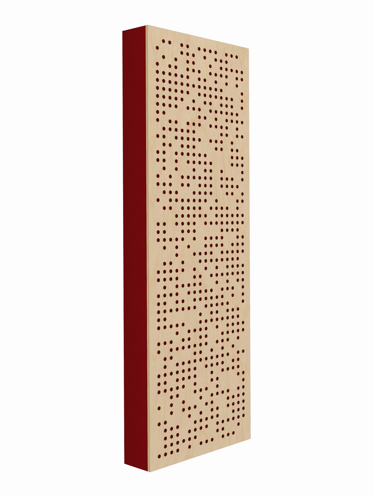 Pulse Scatter Face Broadband Acoustic Panel - Live - 2 x 6' - Red Delicious