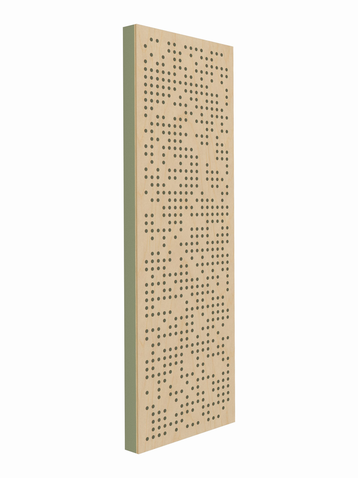Pulse Scatter Face Mid / High Acoustic Panel - Live - 2 x 6' - Eucalyptus