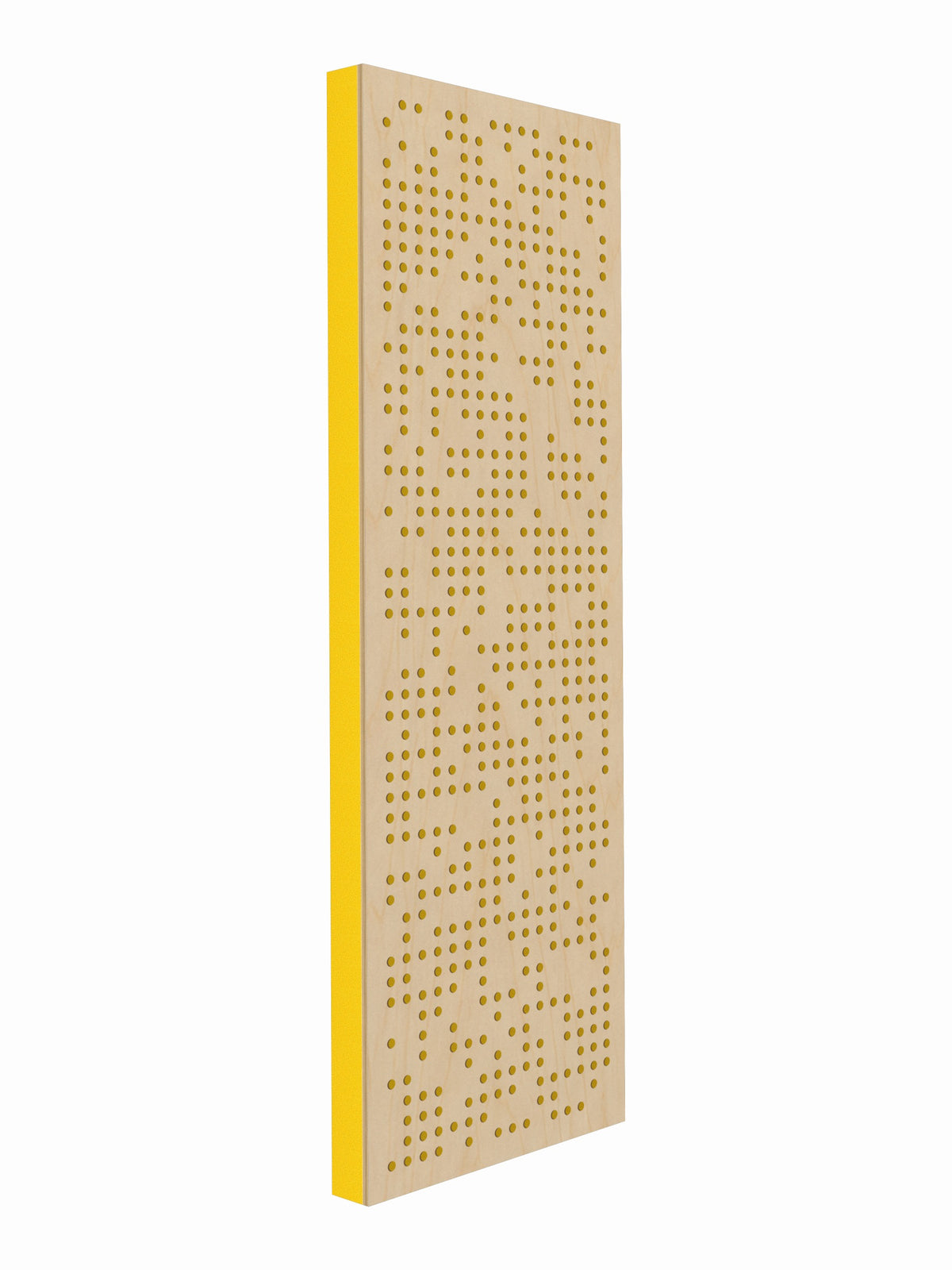 Pulse Scatter Face Mid / High Acoustic Panel - Live - 2 x 6' - Lemon