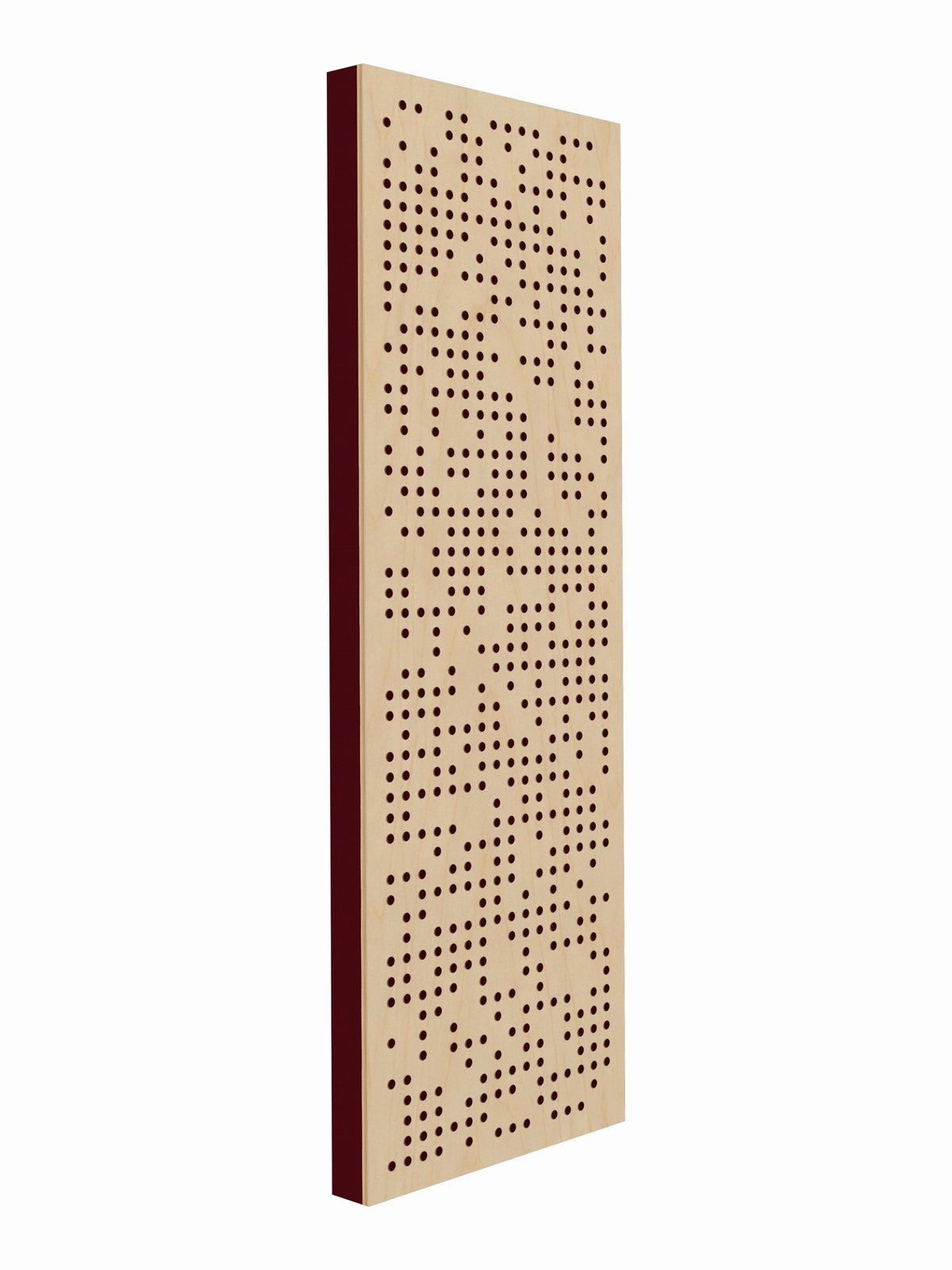 Pulse Scatter Face Mid / High Acoustic Panel - Live - 2 x 6' - Mulberry
