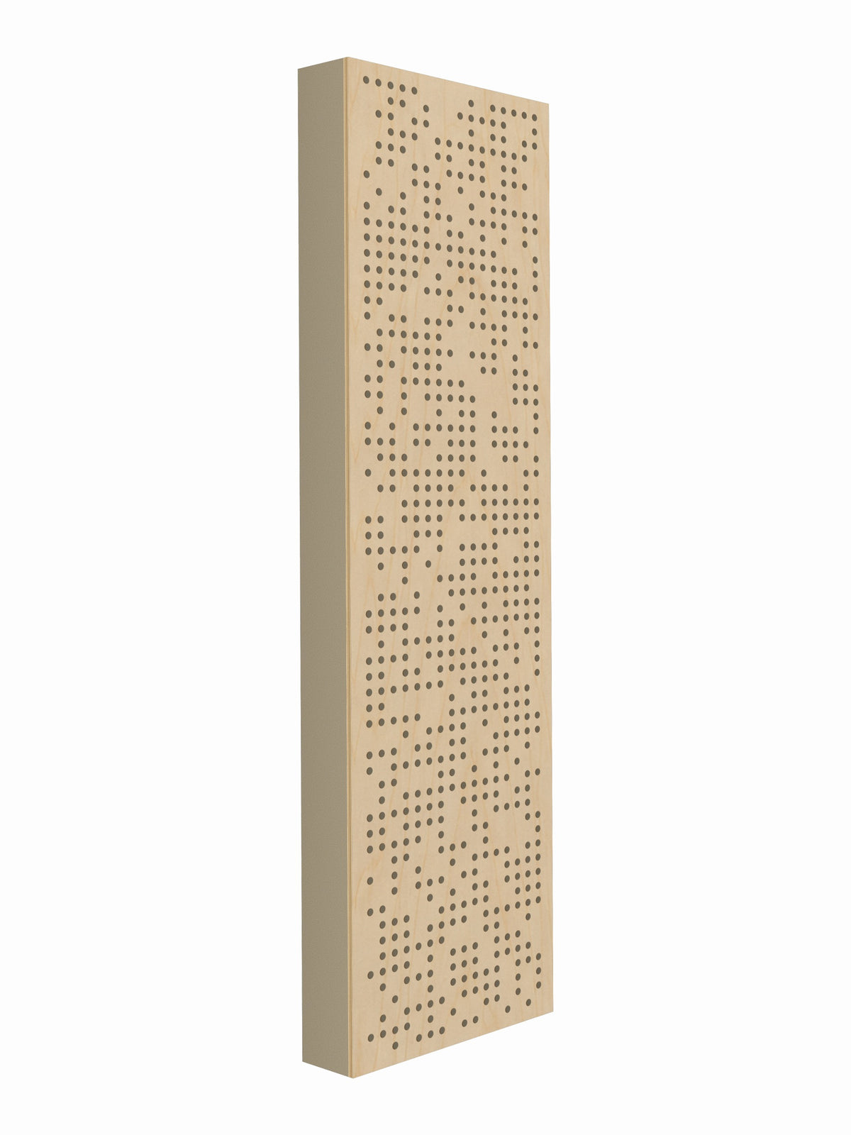 Pulse Scatter Face Broadband Acoustic Panel - Live - 2 x 7' - Angora