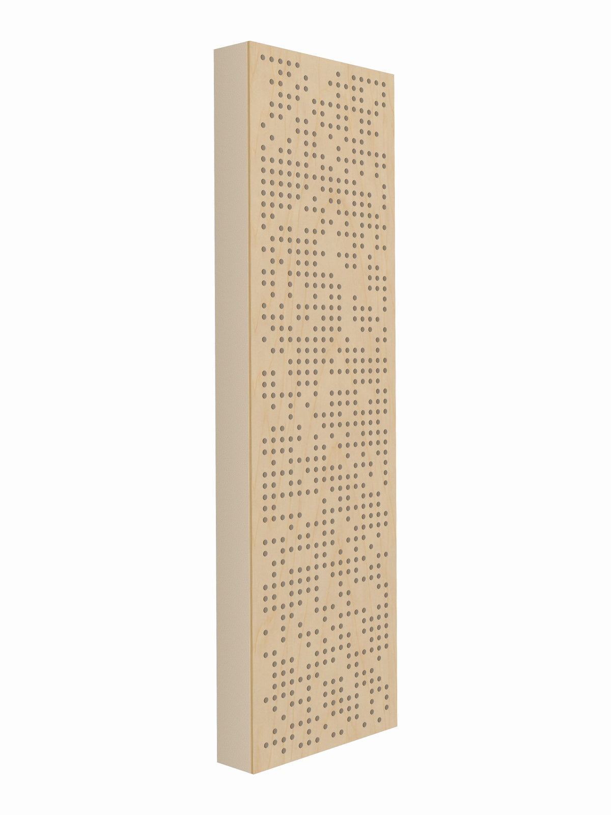 Pulse Scatter Face Broadband Acoustic Panel - Live - 2 x 7' - Birch