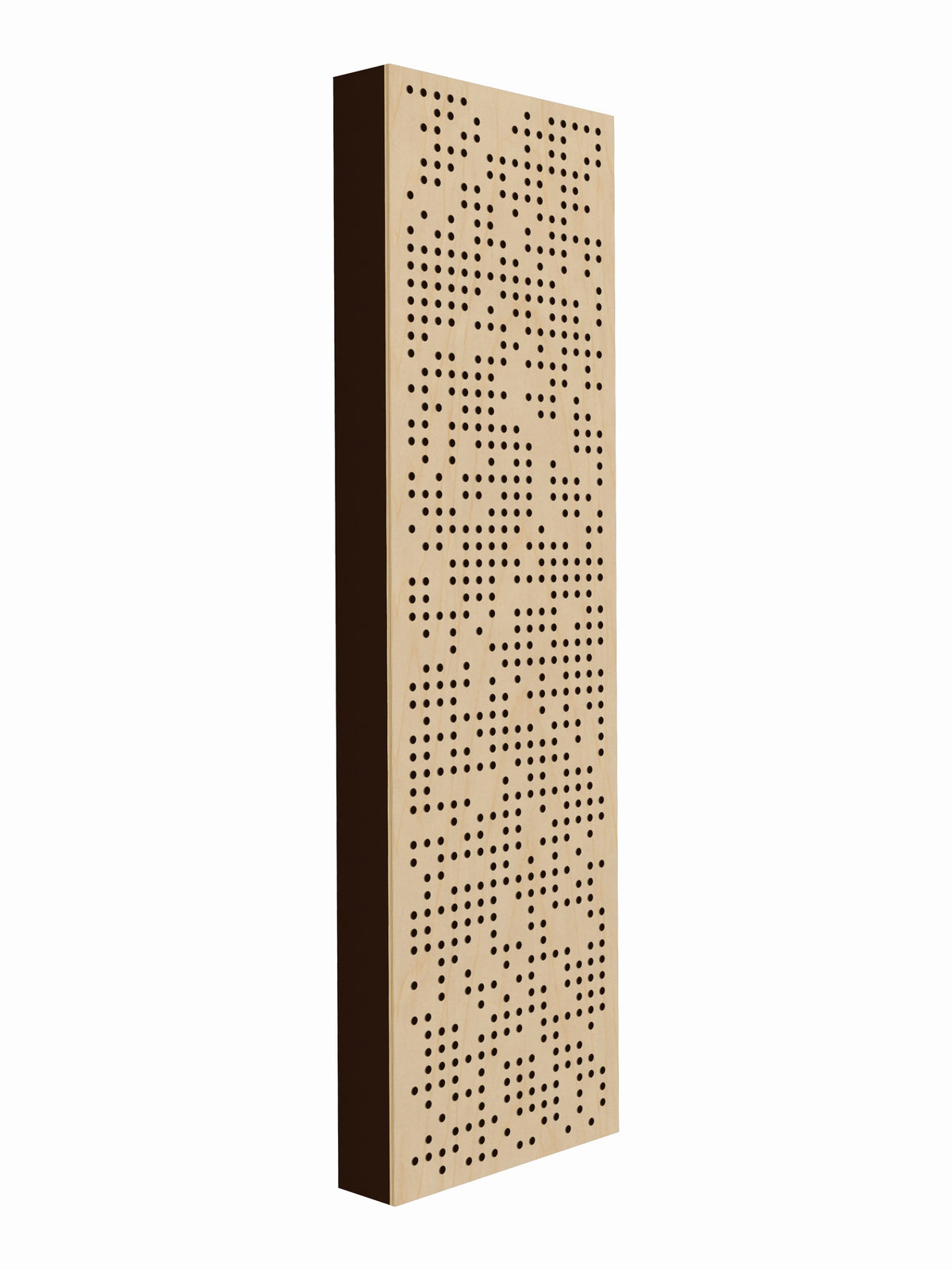 Pulse Scatter Face Broadband Acoustic Panel - Live - 2 x 7' - Coffee Bean