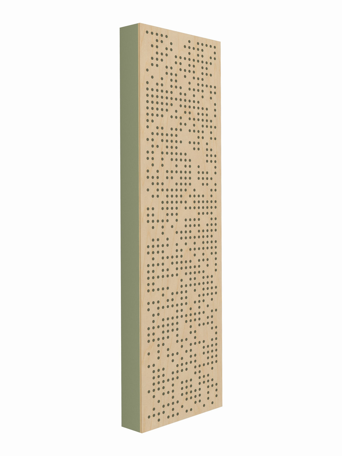 Pulse Scatter Face Broadband Acoustic Panel - Live - 2 x 7' - Eucalyptus