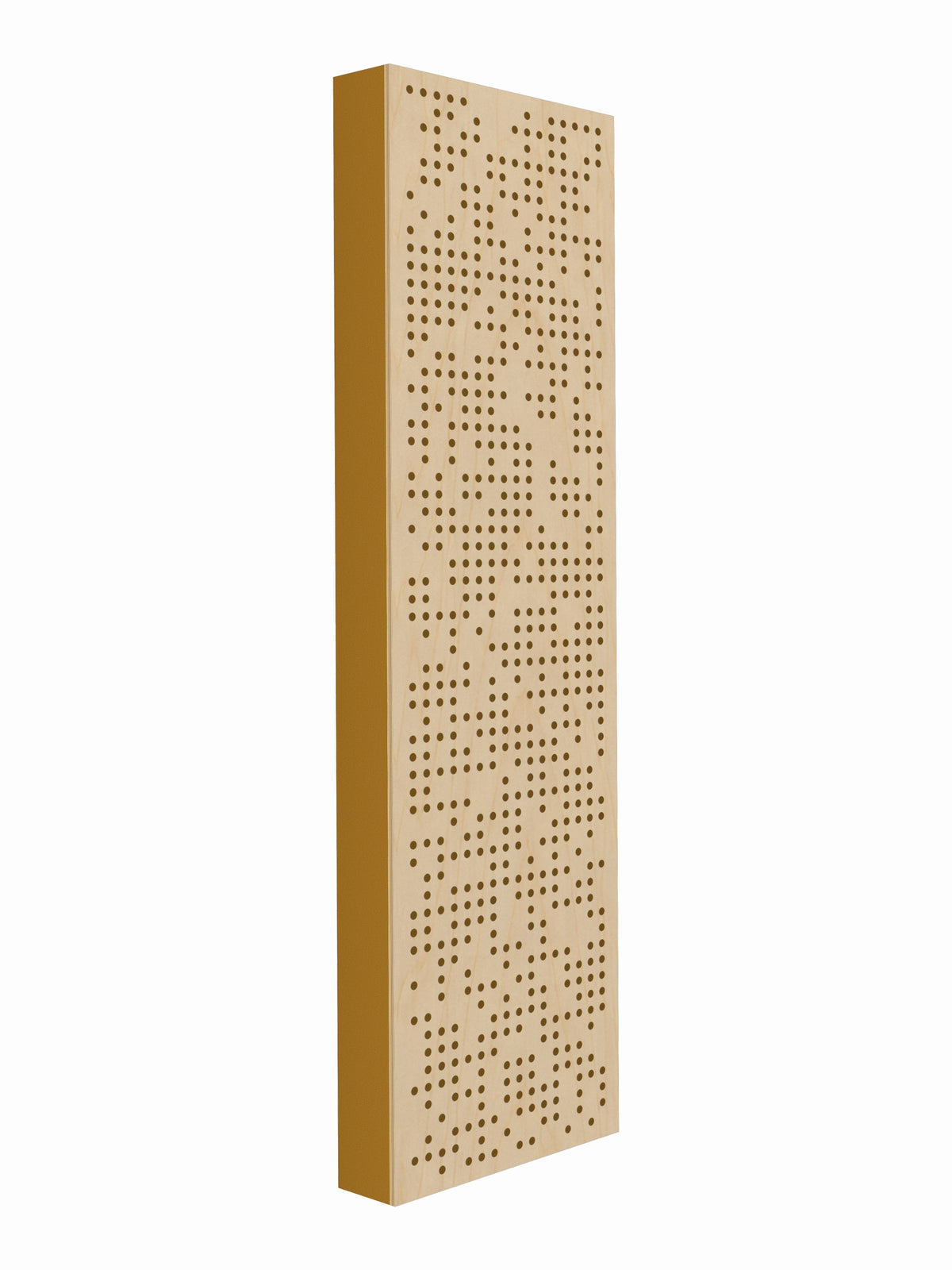 Pulse Scatter Face Broadband Acoustic Panel - Live - 2 x 7' - Goldenrod