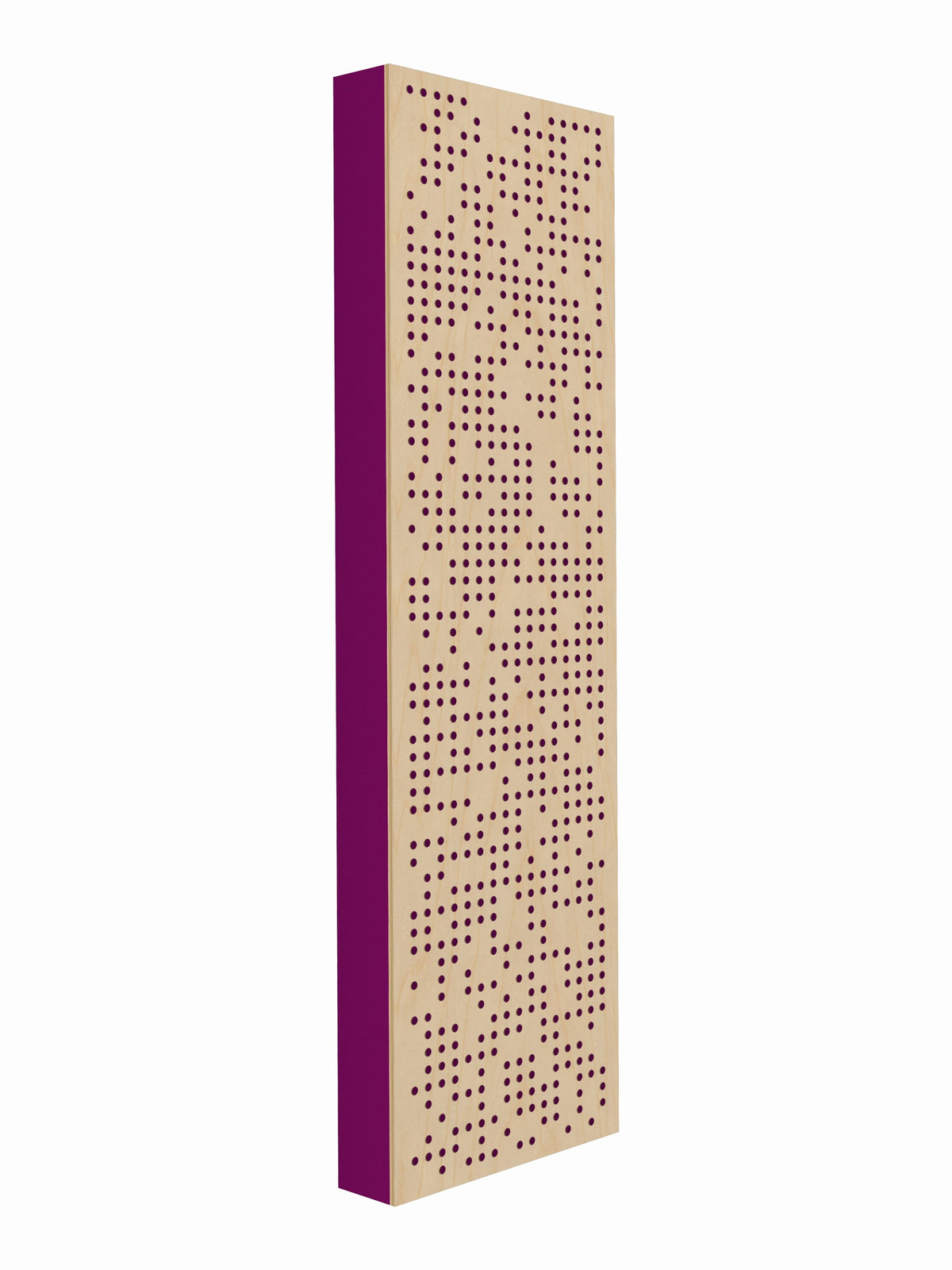 Pulse Scatter Face Broadband Acoustic Panel - Live - 2 x 7' - Orchid
