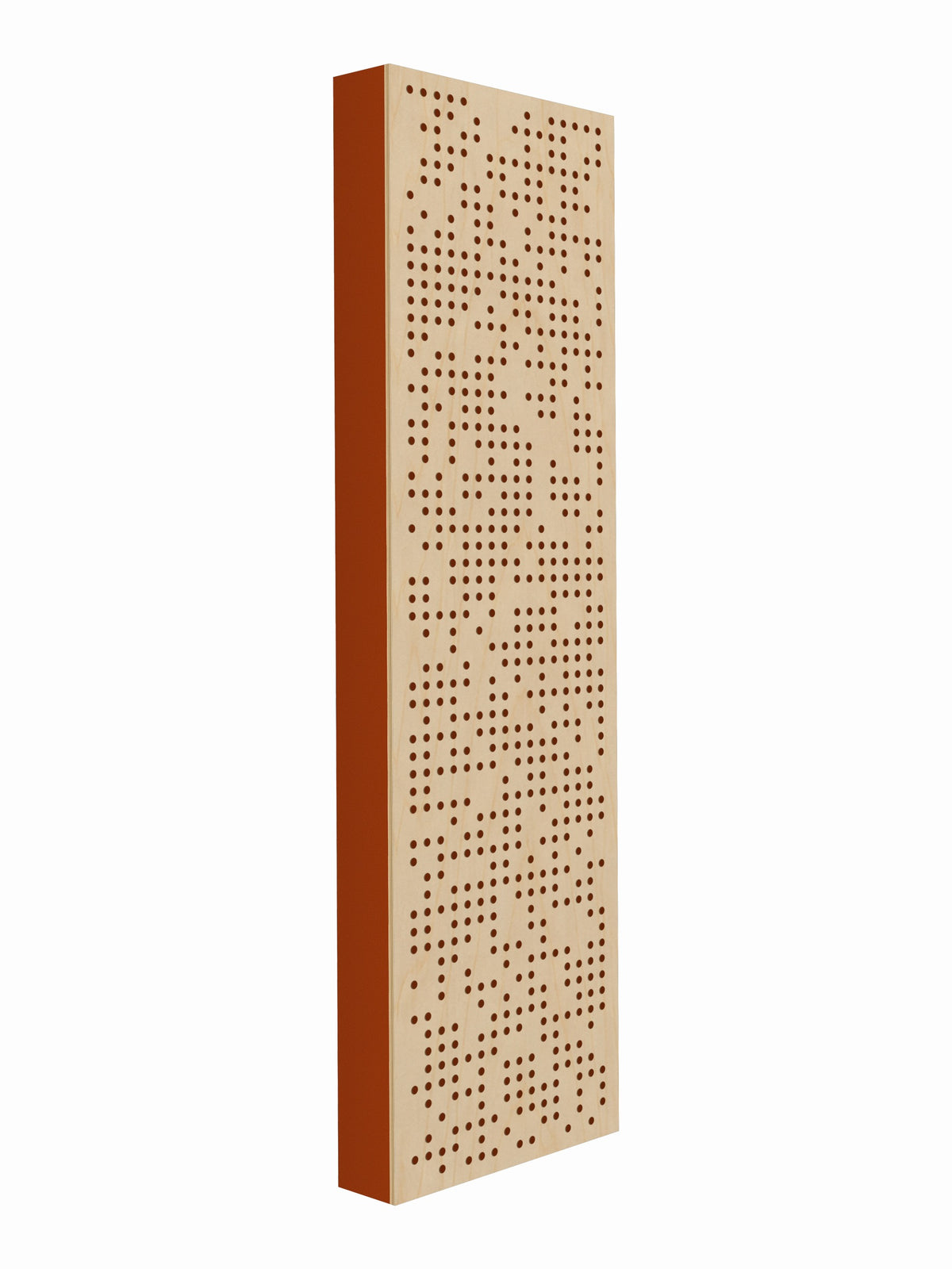 Pulse Scatter Face Broadband Acoustic Panel - Live - 2 x 7' - Pumpkin